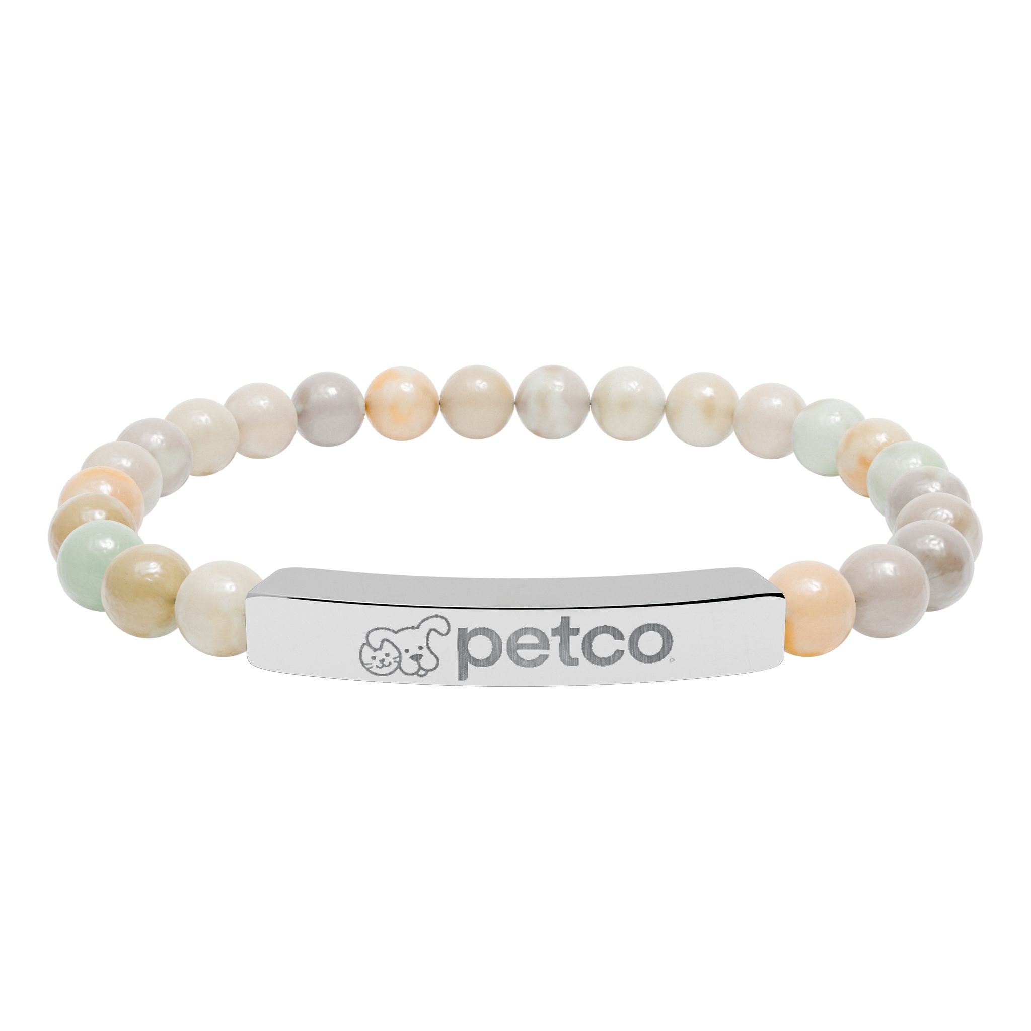 Petco Natural Stone Bead Bracelet