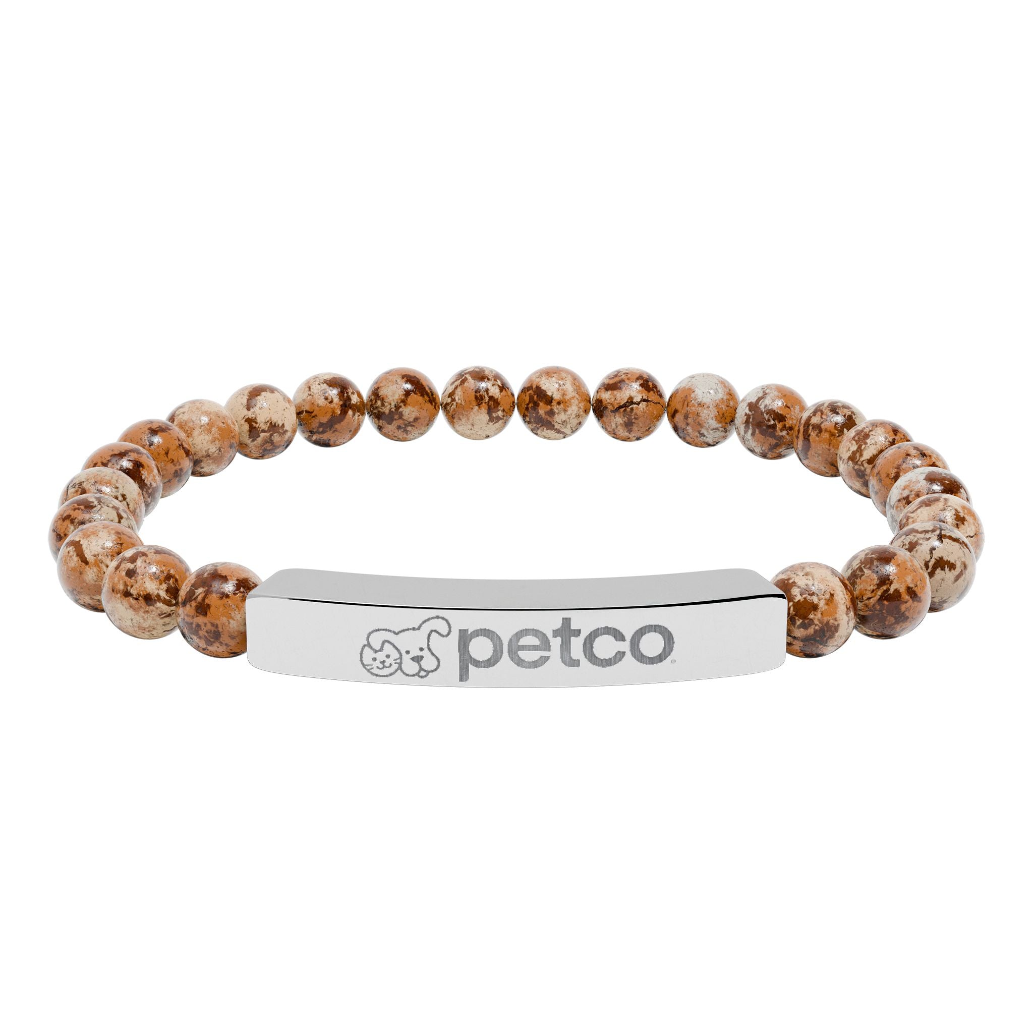 Petco Natural Stone Bead Bracelet