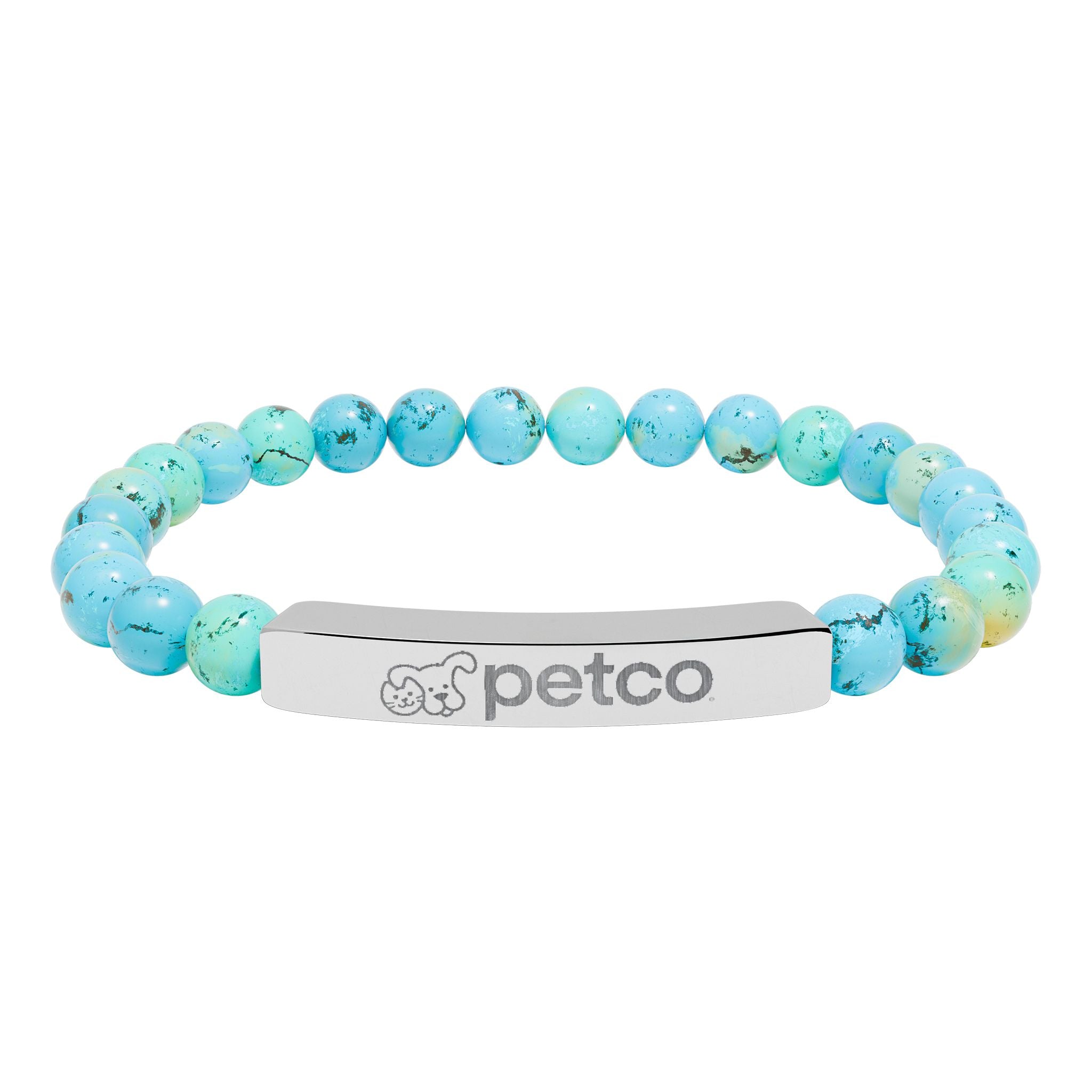 Petco Natural Stone Bead Bracelet