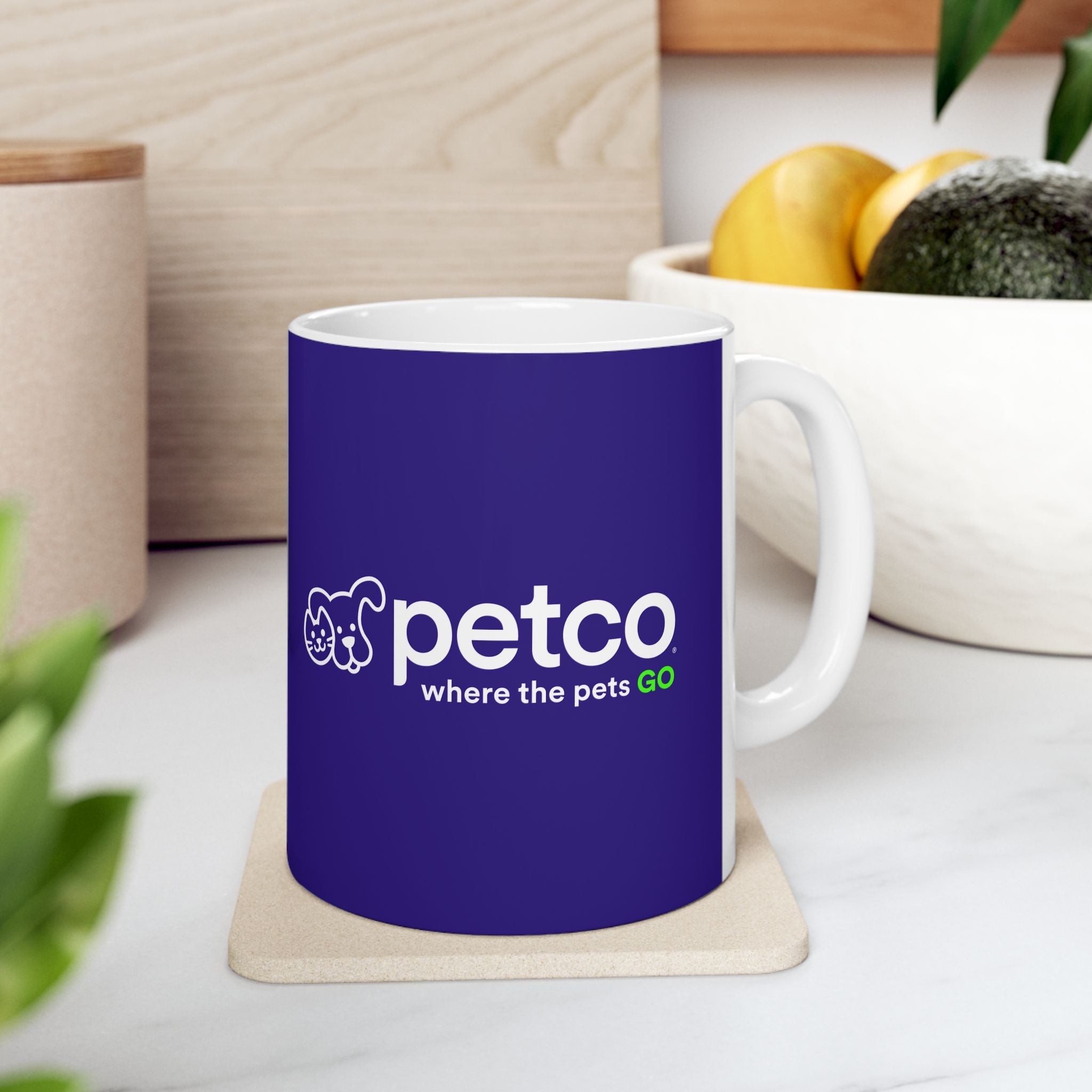 Petco "Where the Pets GO" Ceramic 11oz Mug