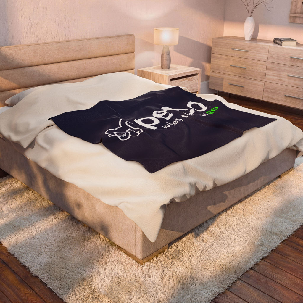Petco "Where the Pets GO" Velveteen Plush Blanket