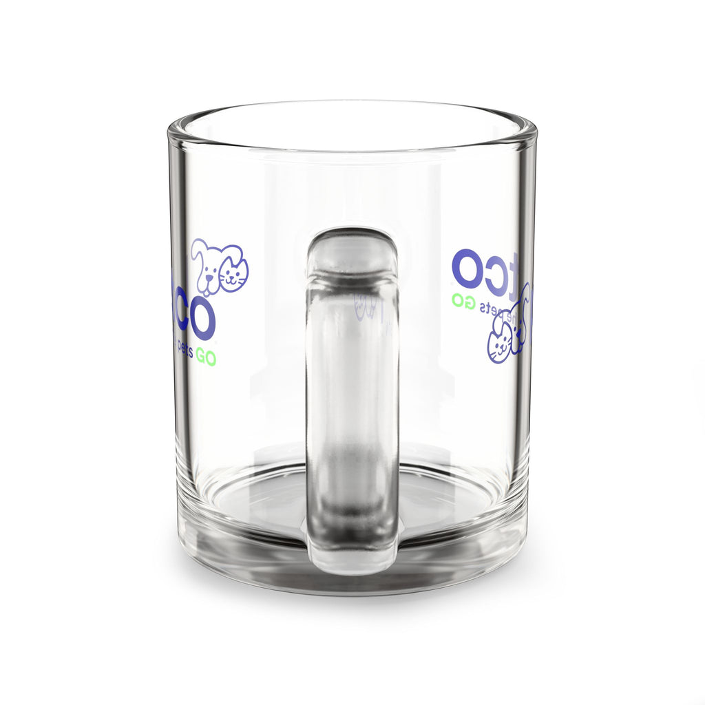 Petco "Where the Pets GO" 10oz Glass Coffee Mug