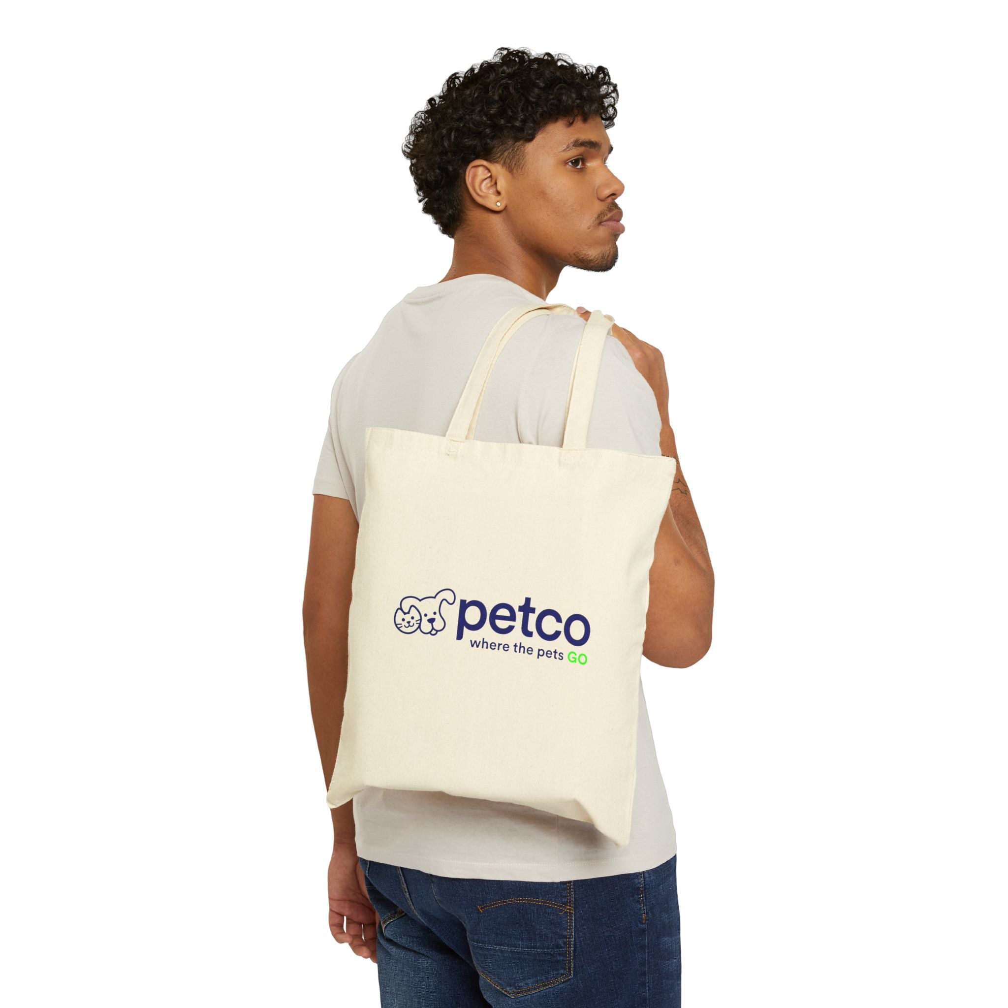 Petco "Where the Pets GO" Cotton Canvas Tote Bag