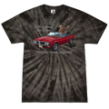 2026 Car Show Firebird Tie Dyed Short Sleeve T-Shirt