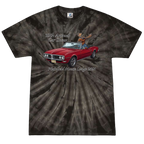2026 Car Show Firebird Tie Dyed Short Sleeve T-Shirt