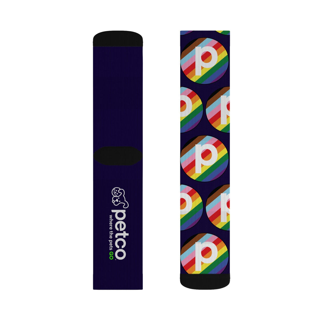 Petco "LGBTQIA+" PRG Socks