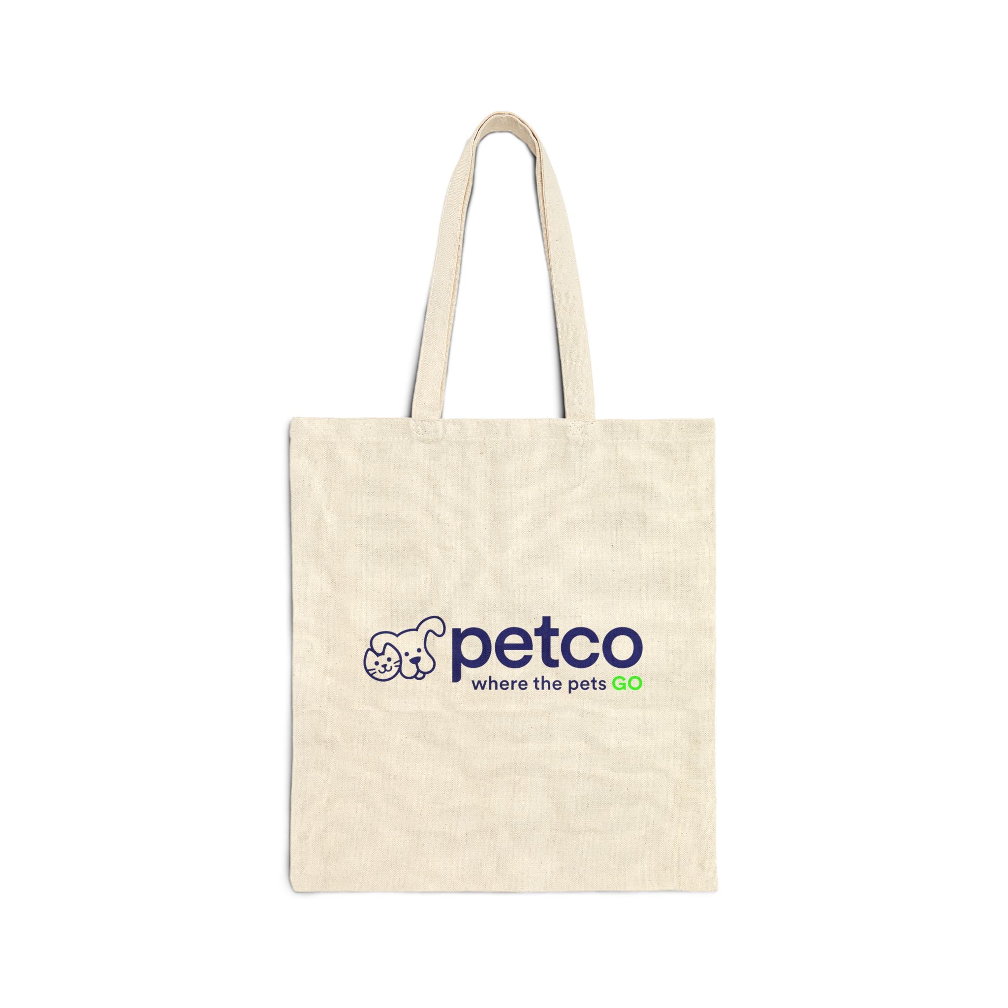 Petco "Where the Pets GO" Cotton Canvas Tote Bag