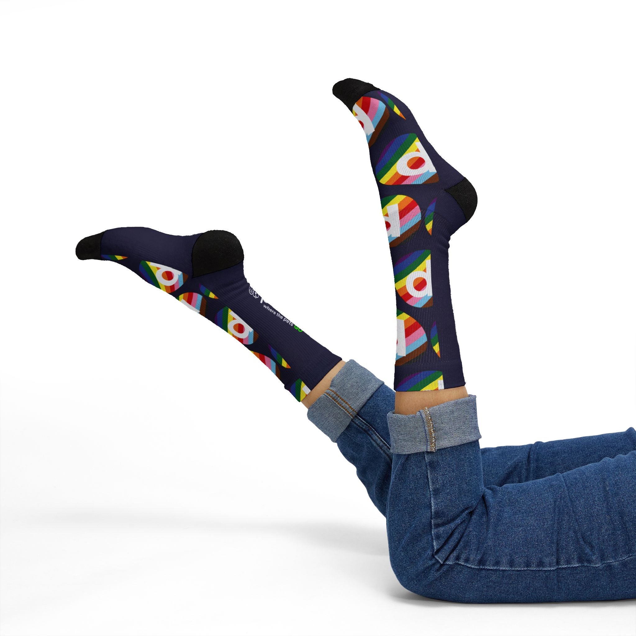 Petco "LGBTQIA+" PRG Socks