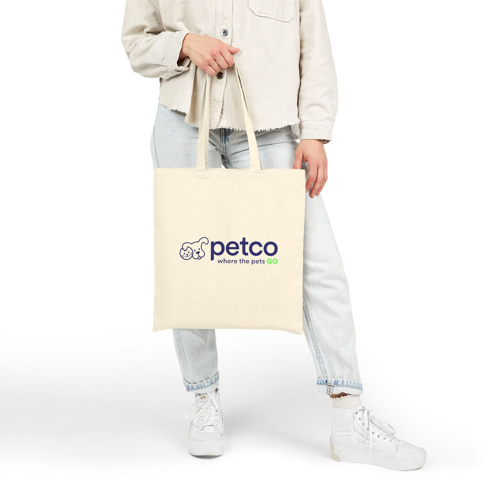 Petco "Where the Pets GO" Cotton Canvas Tote Bag