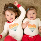 pajamas | loved rainbow heart