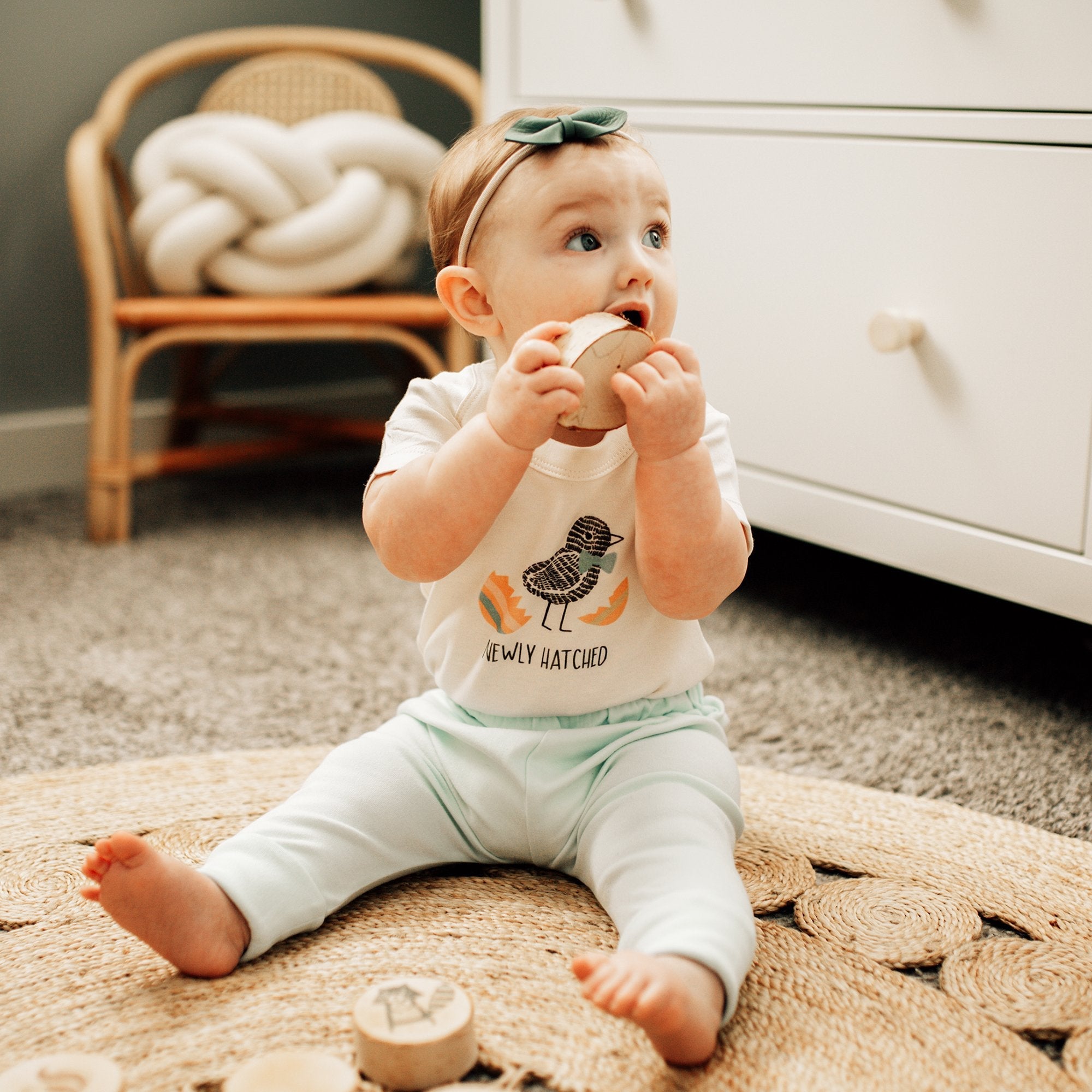 graphic bodysuit | newly hatched