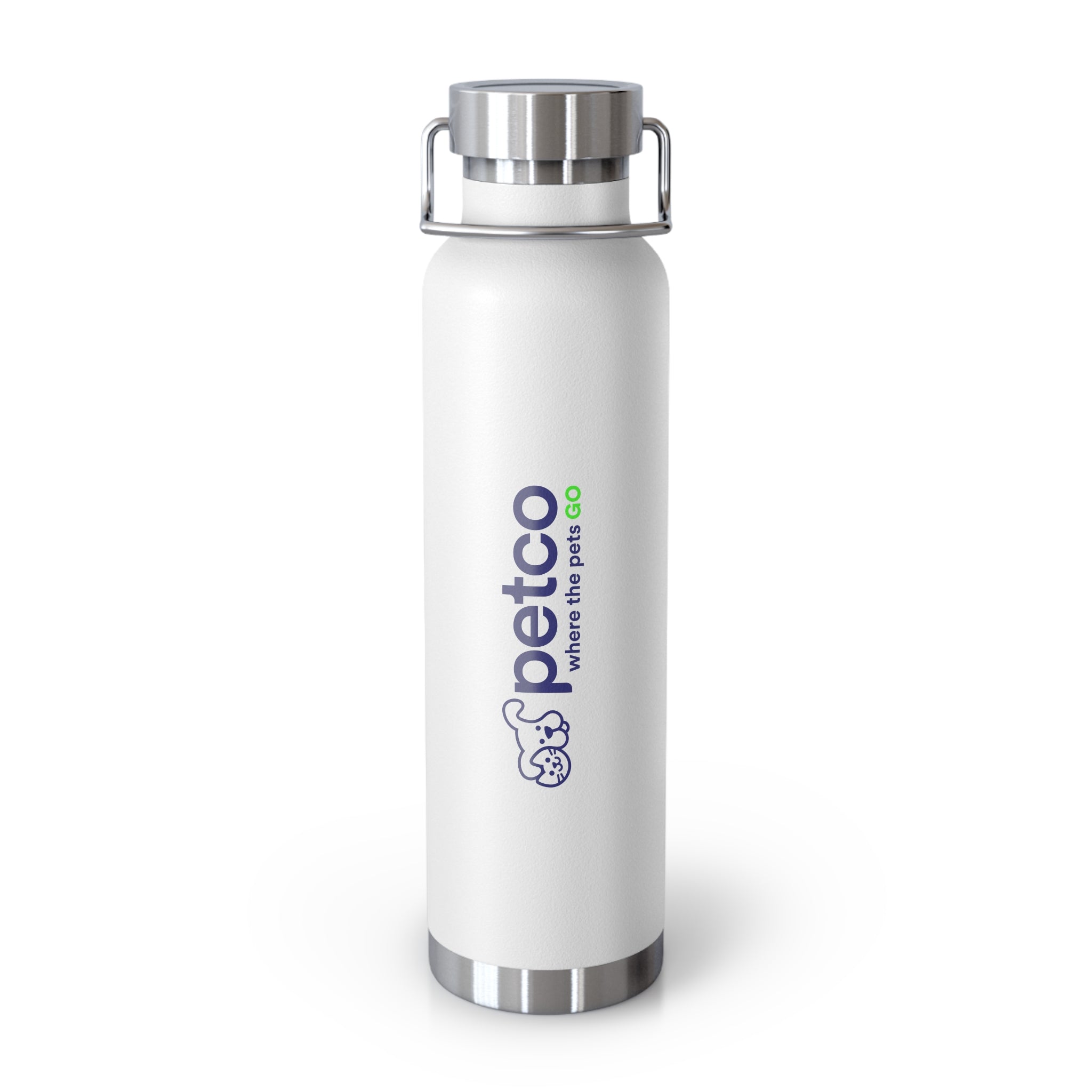 Petco "Where the Pets GO" 22oz Copper Vacuum Insulated Bottle
