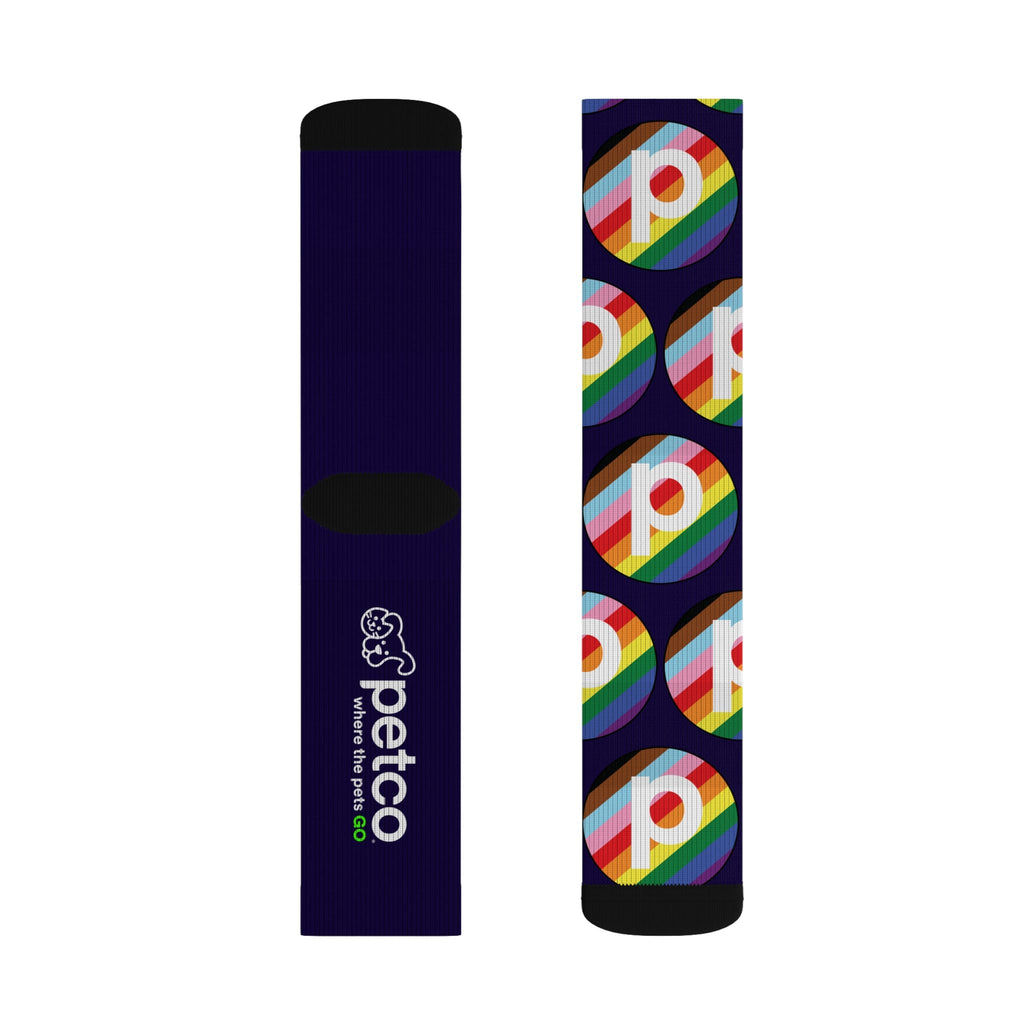 Petco "LGBTQIA+" PRG Socks