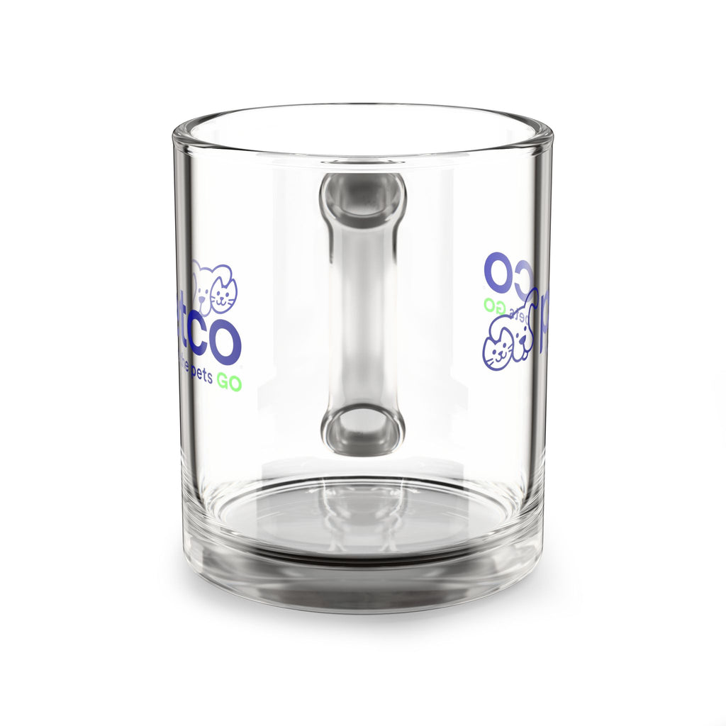 Petco "Where the Pets GO" 10oz Glass Coffee Mug