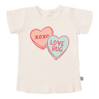 graphic tee | candy hearts