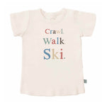 graphic tee | crawl walk ski
