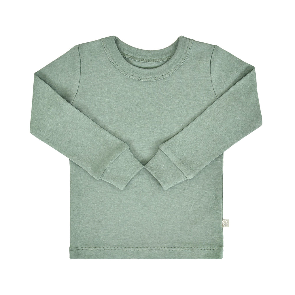 baby pajamas | Basil Green