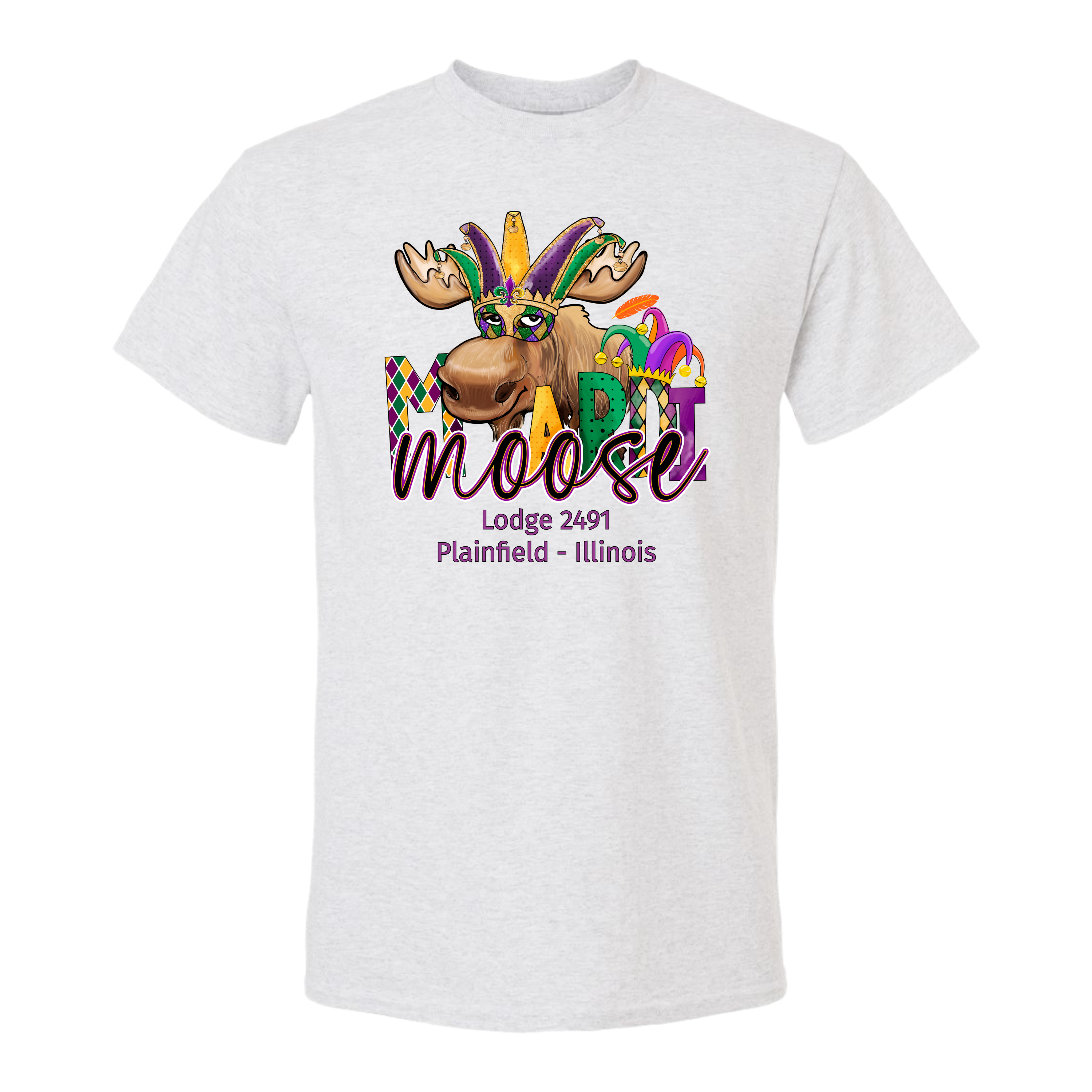 Lodge 2491 - Mardi Moose T-Shirt