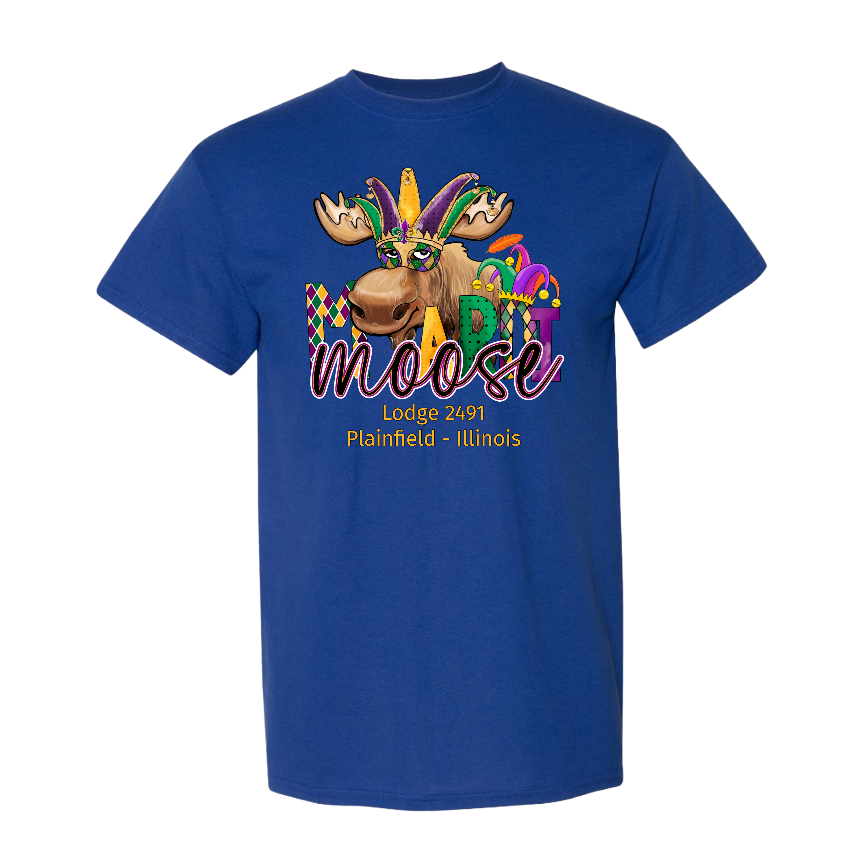 Lodge 2491 - Mardi Moose T-Shirt