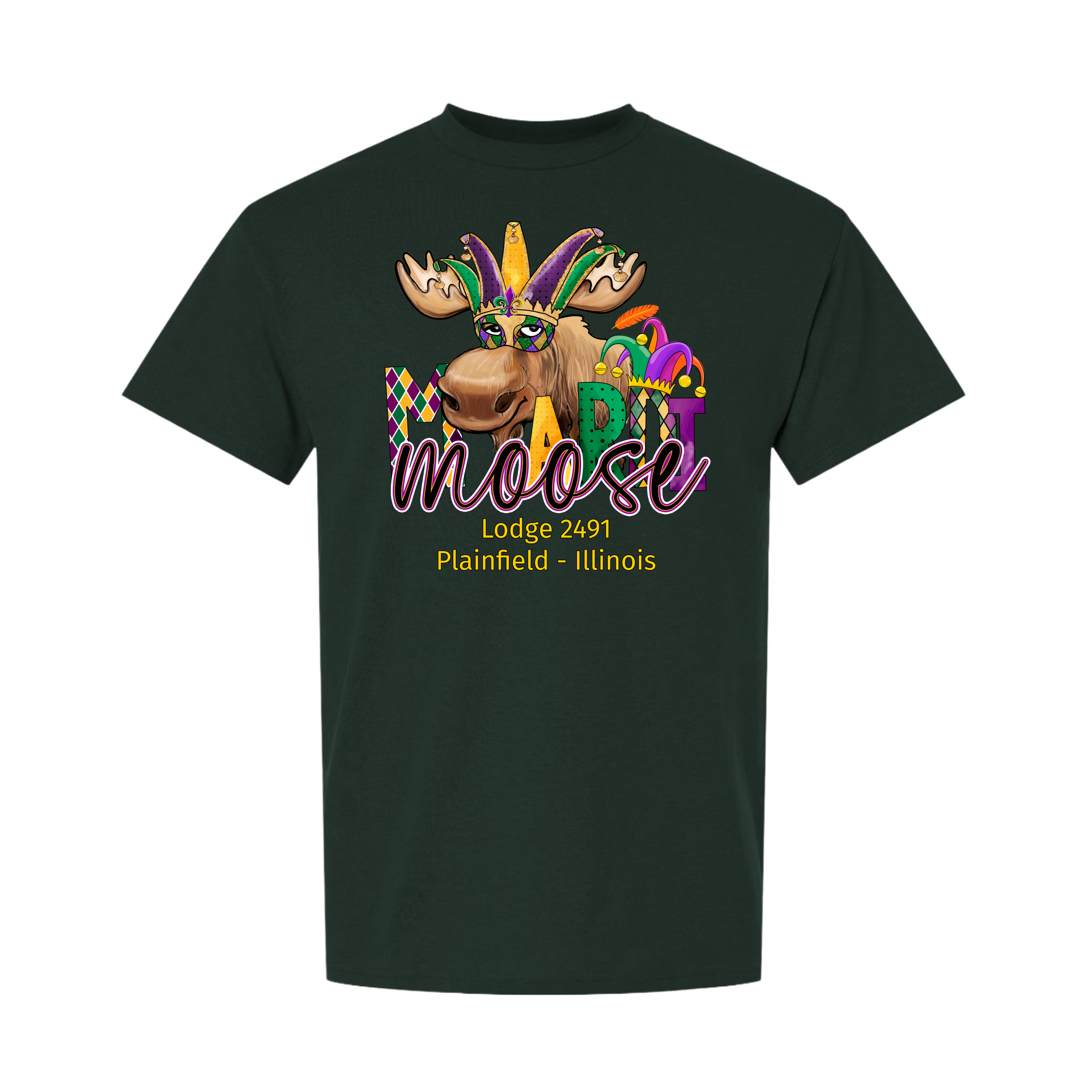 Lodge 2491 - Mardi Moose T-Shirt