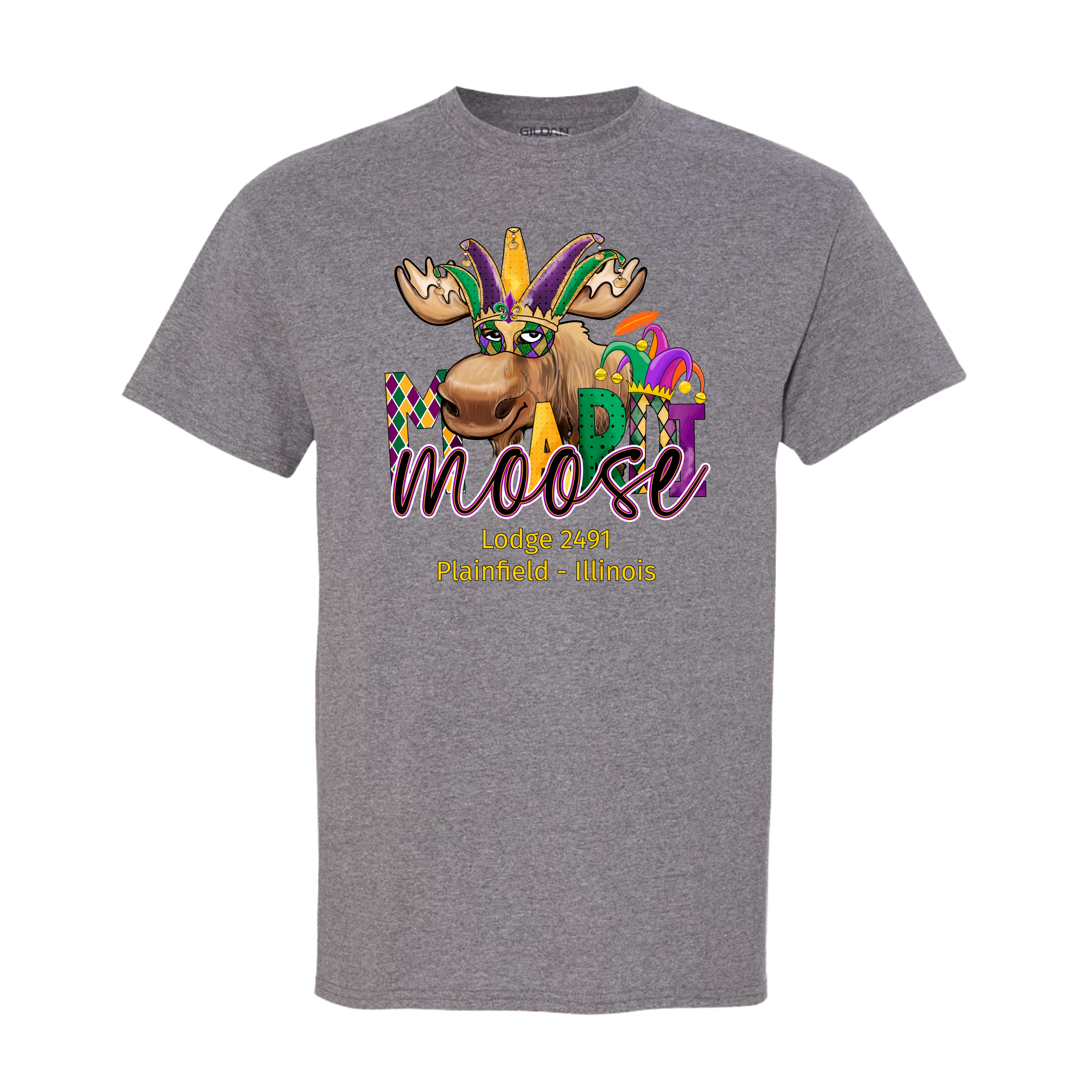 Lodge 2491 - Mardi Moose T-Shirt