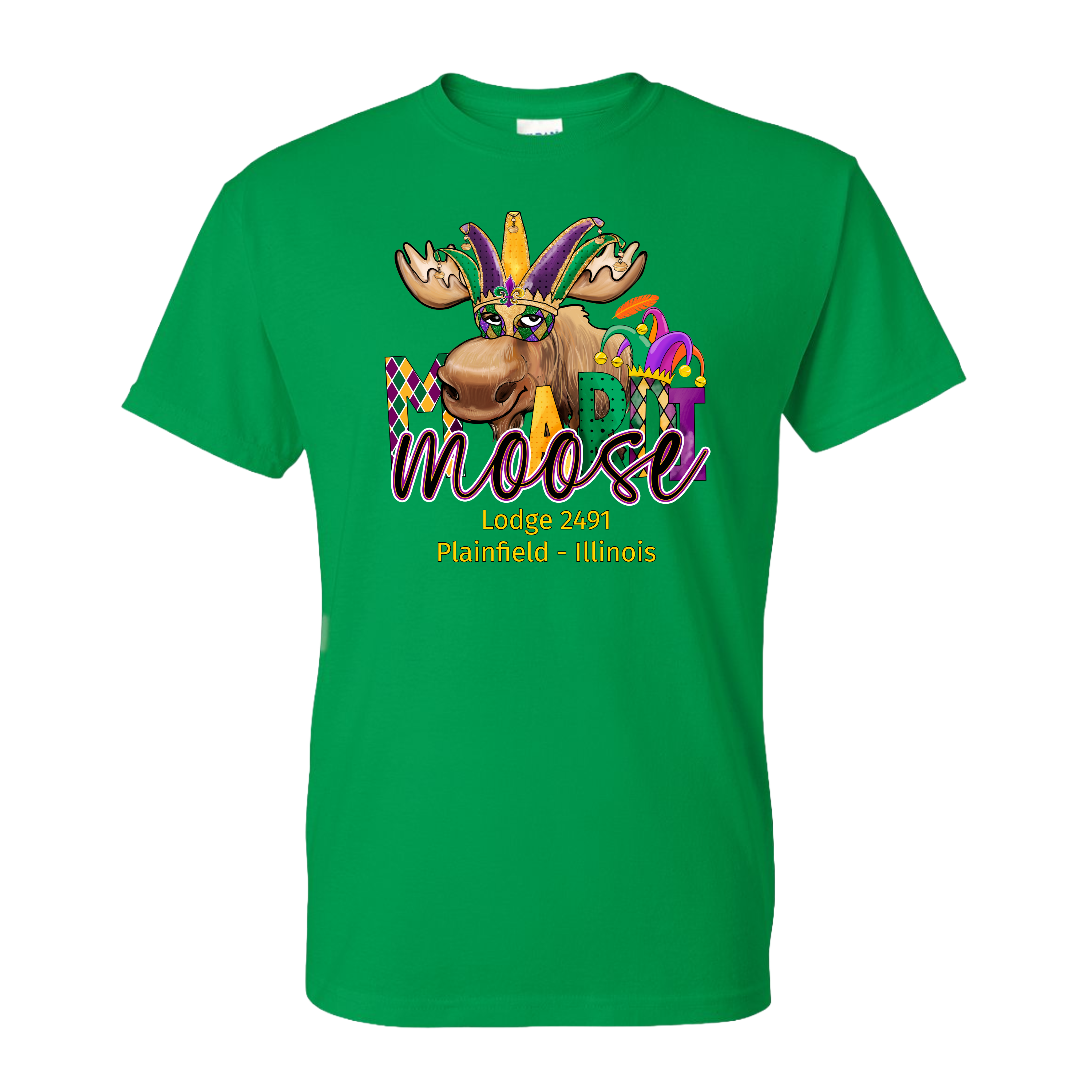 Lodge 2491 - Mardi Moose T-Shirt