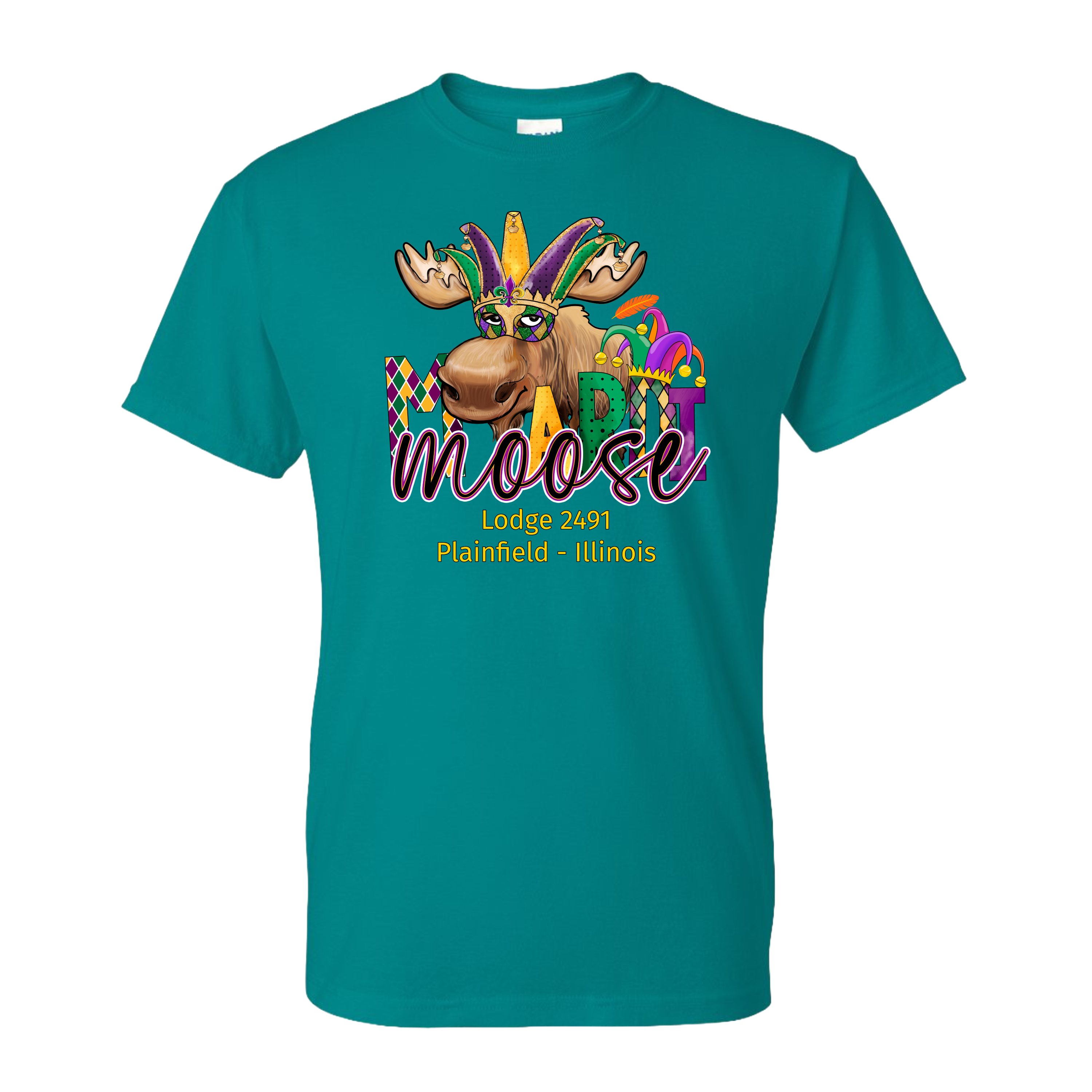 Lodge 2491 - Mardi Moose T-Shirt