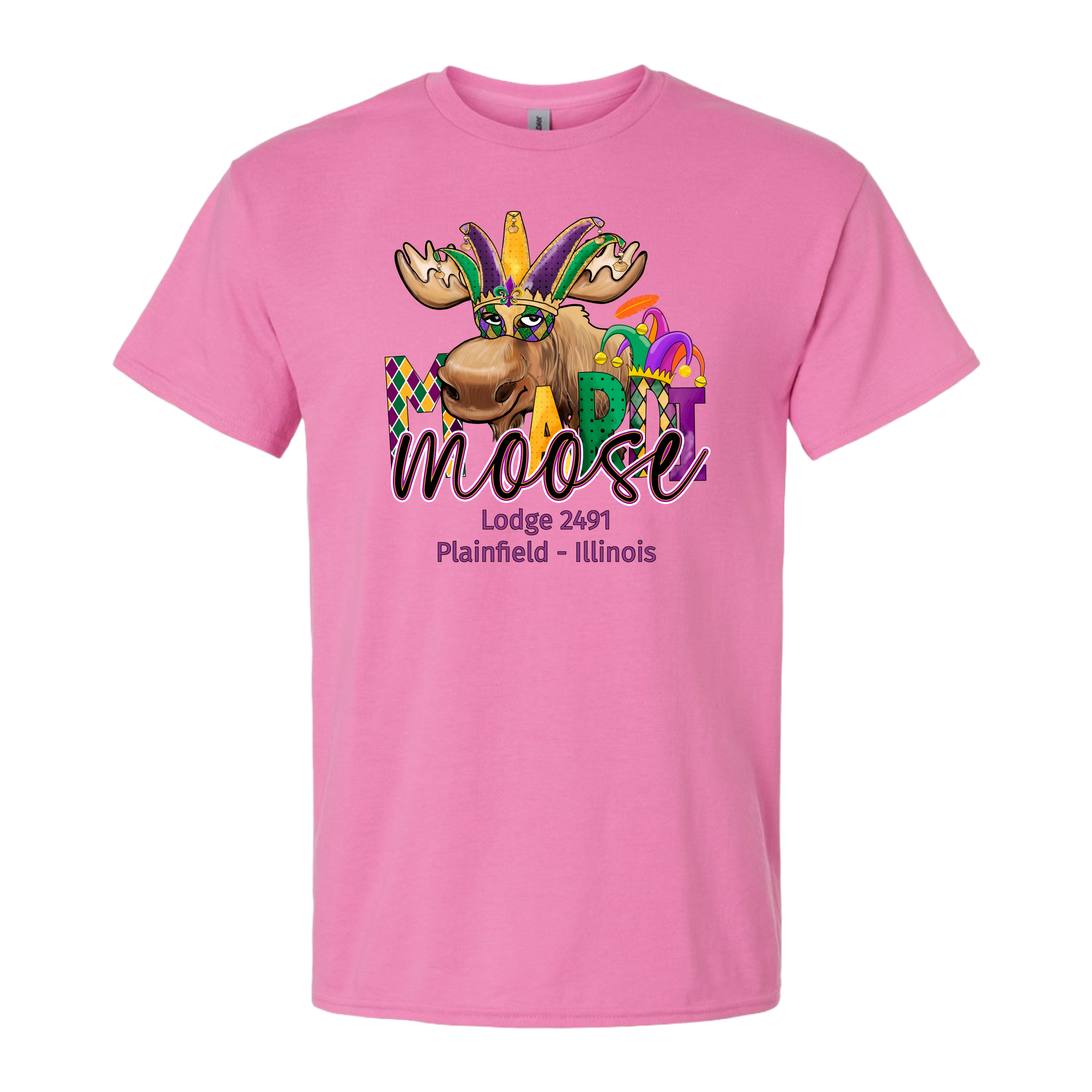 Lodge 2491 - Mardi Moose T-Shirt