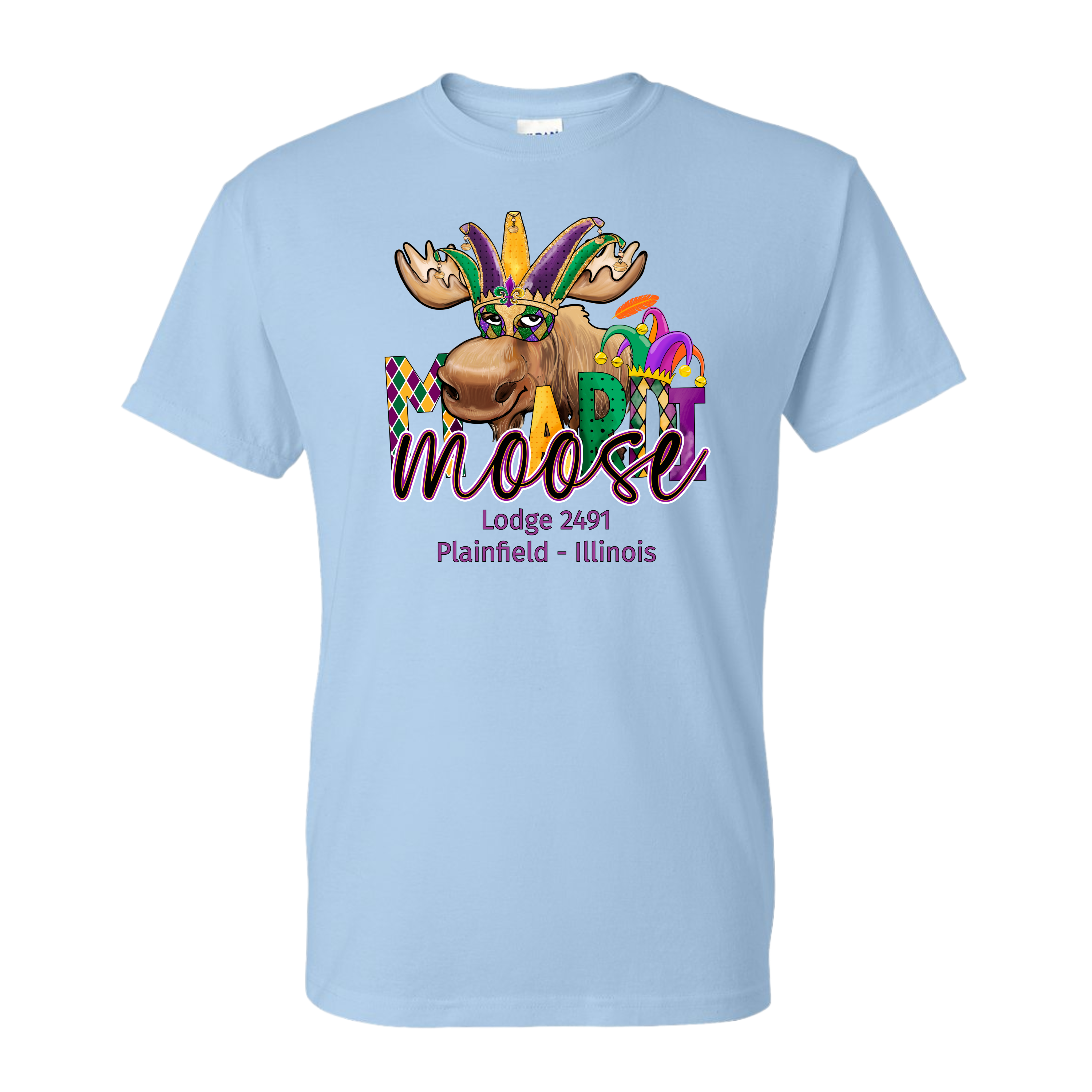 Lodge 2491 - Mardi Moose T-Shirt
