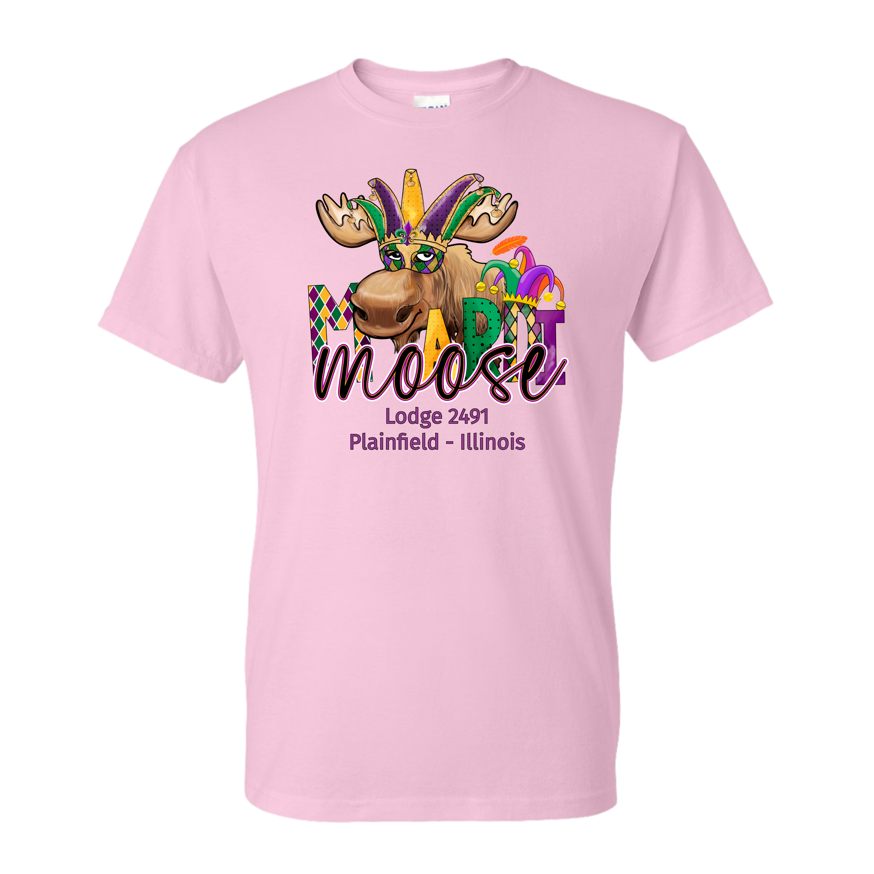Lodge 2491 - Mardi Moose T-Shirt
