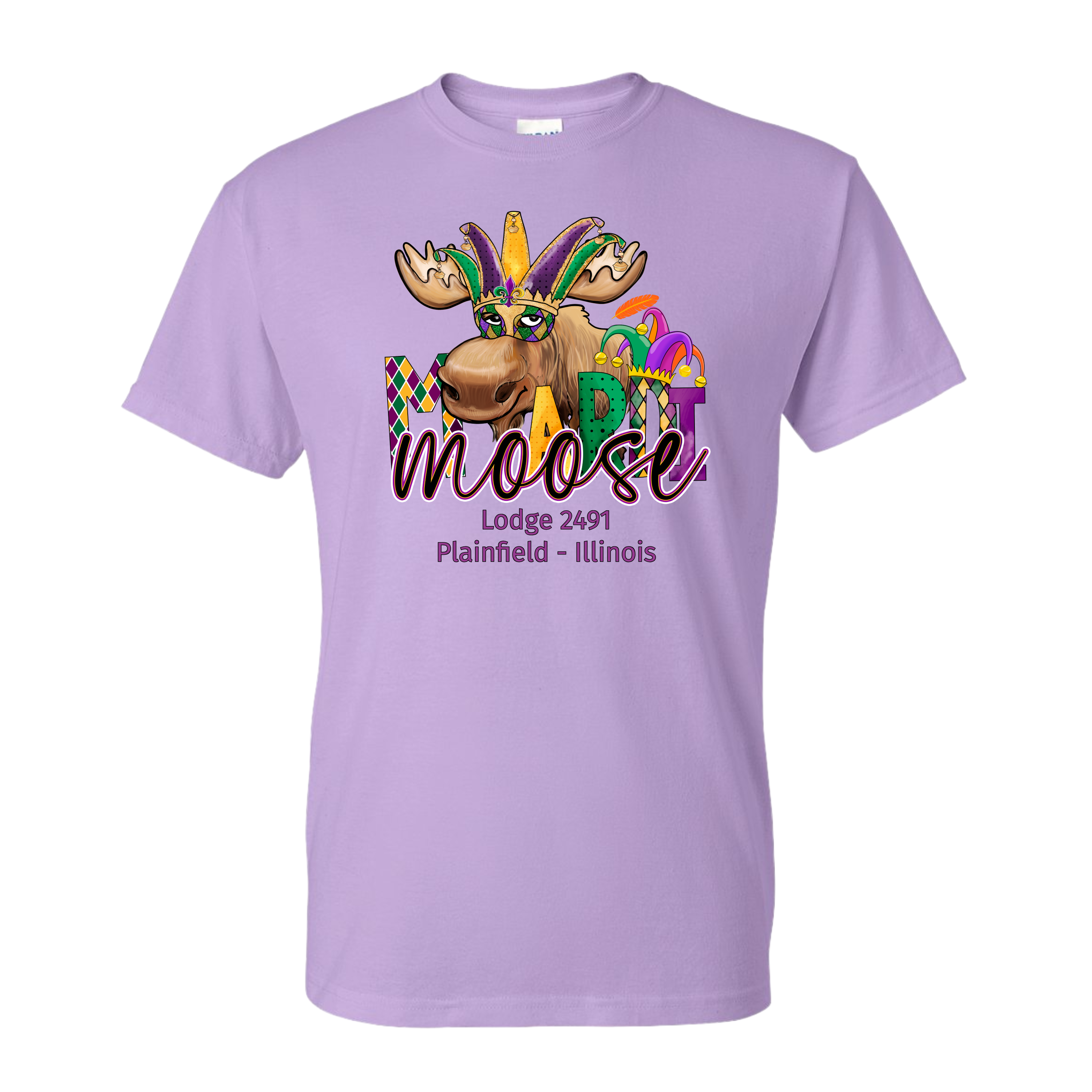 Lodge 2491 - Mardi Moose T-Shirt