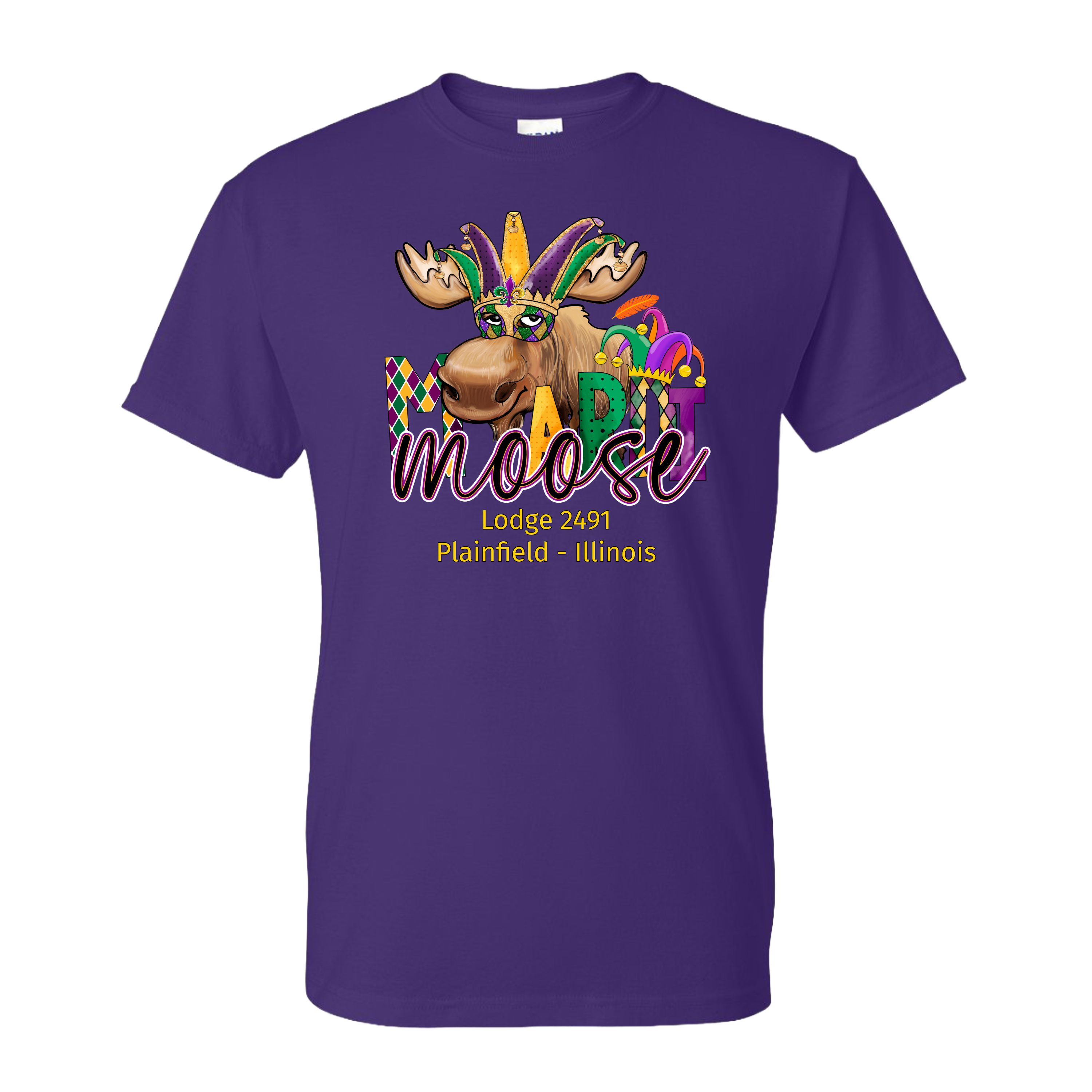 Lodge 2491 - Mardi Moose T-Shirt