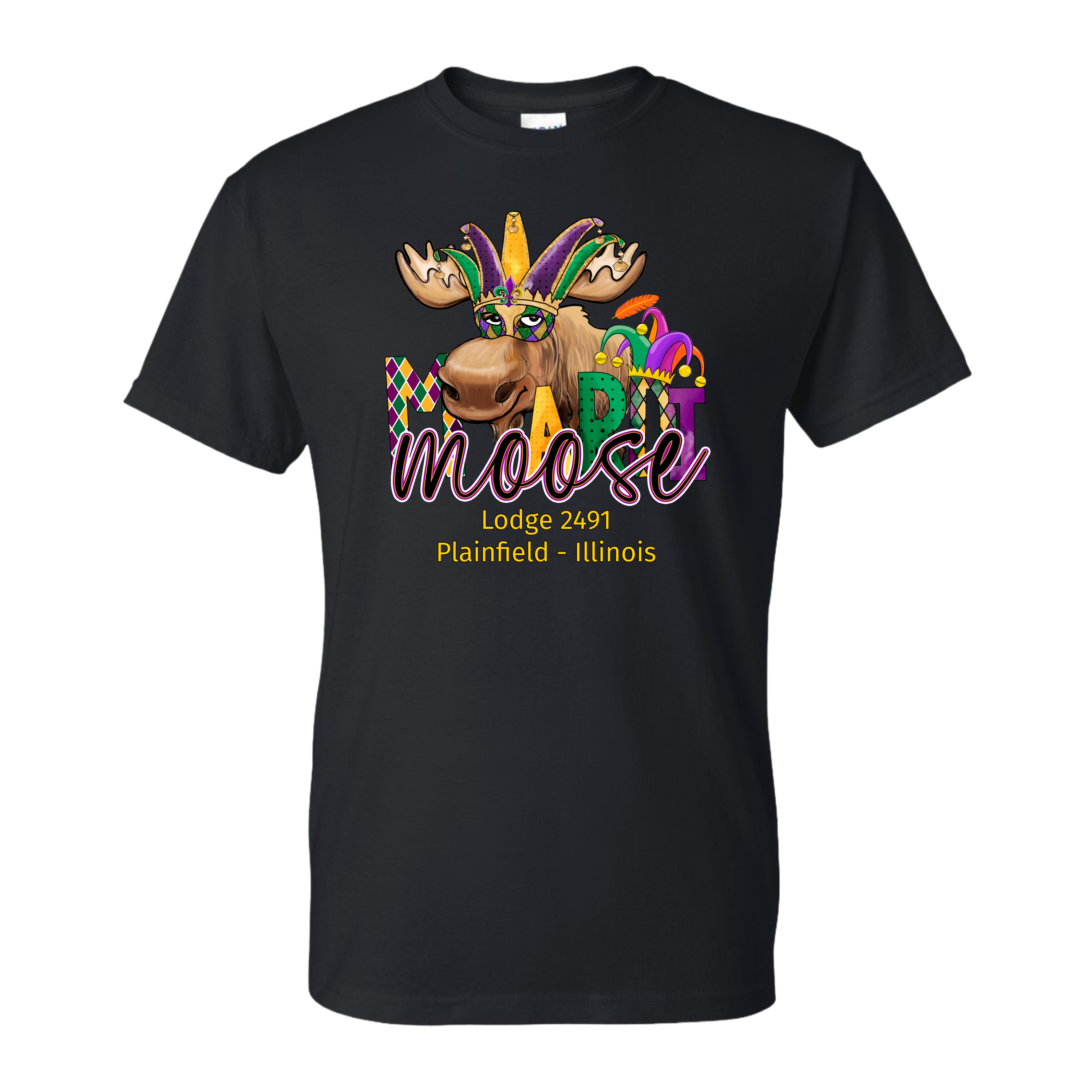 Lodge 2491 - Mardi Moose T-Shirt