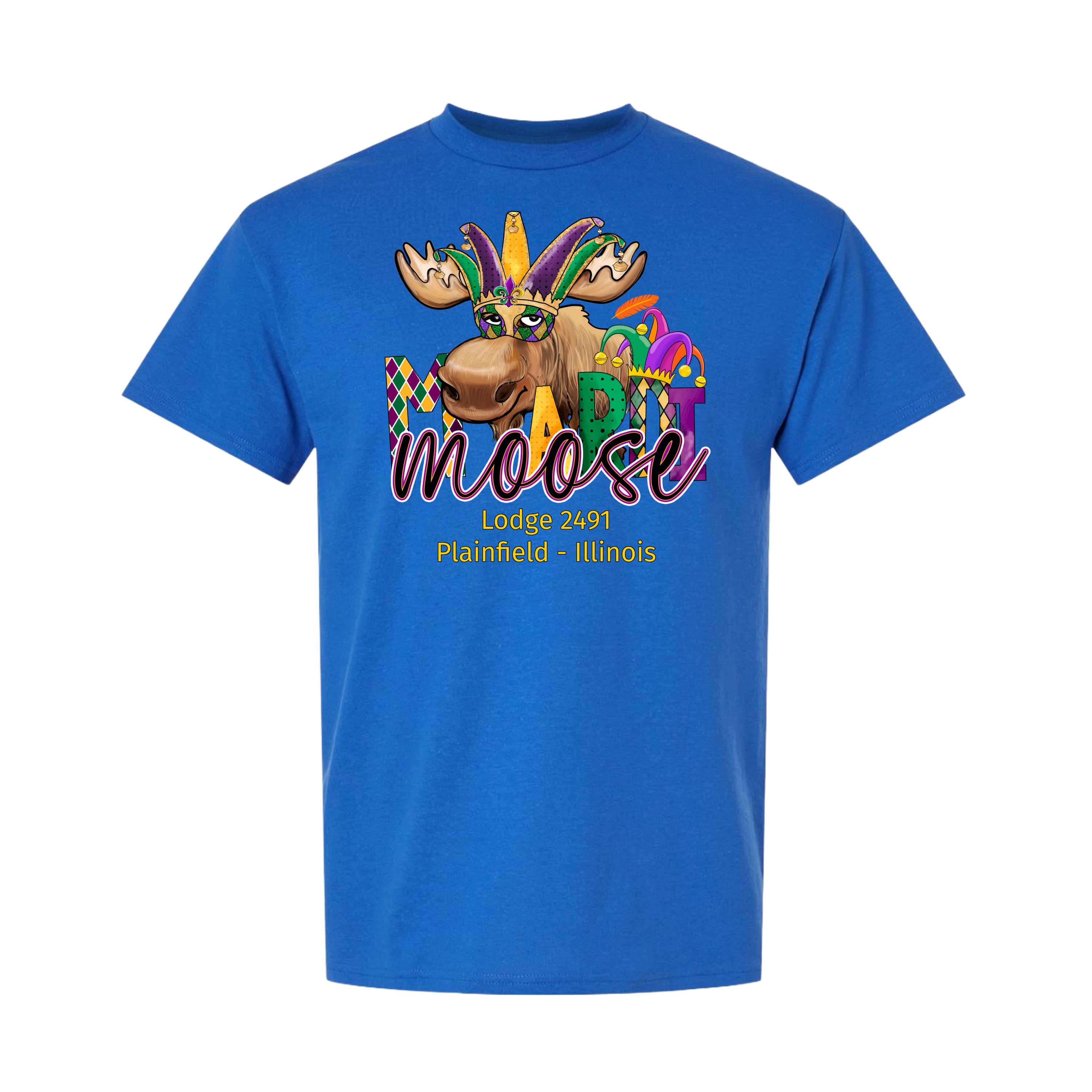 Lodge 2491 - Mardi Moose T-Shirt