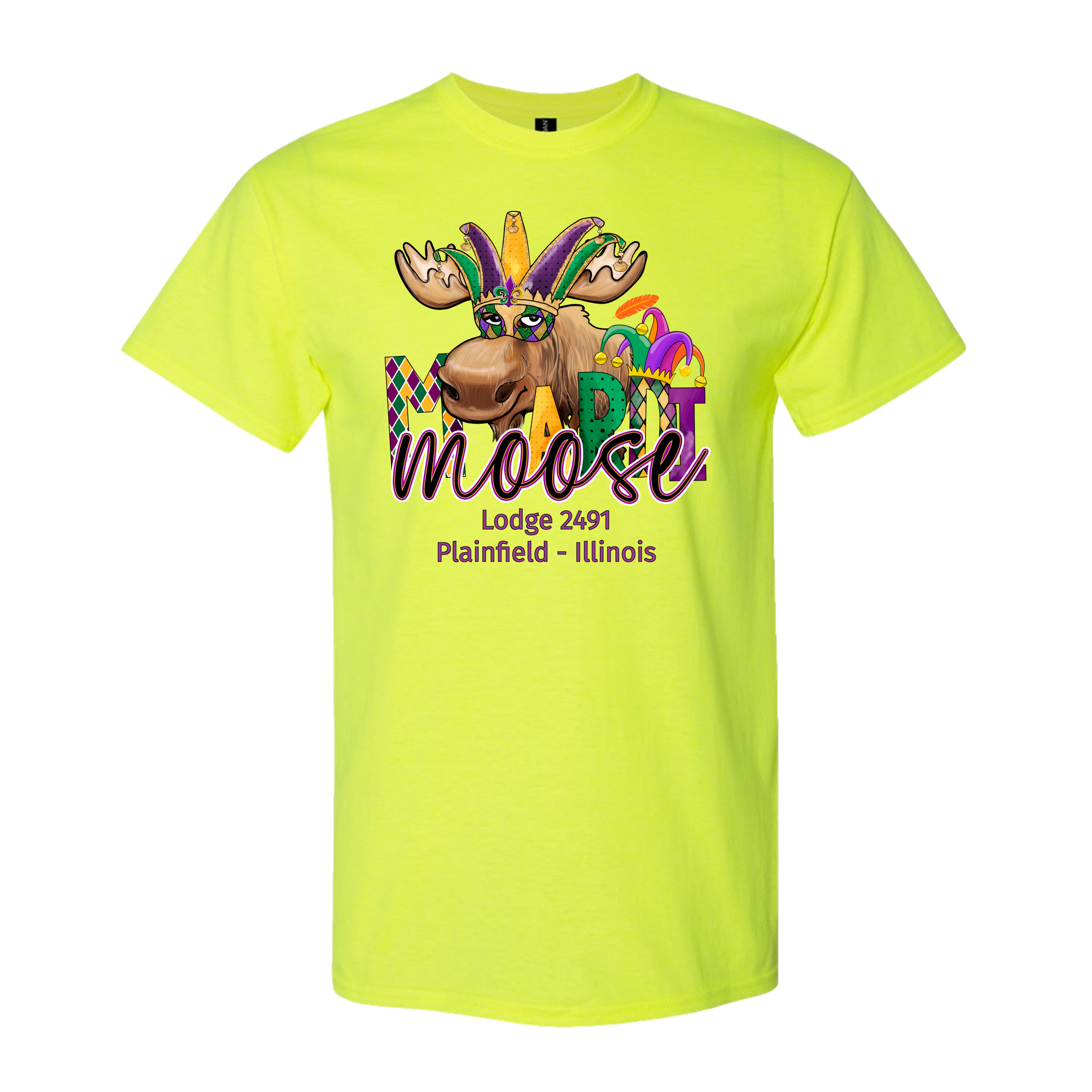 Lodge 2491 - Mardi Moose T-Shirt