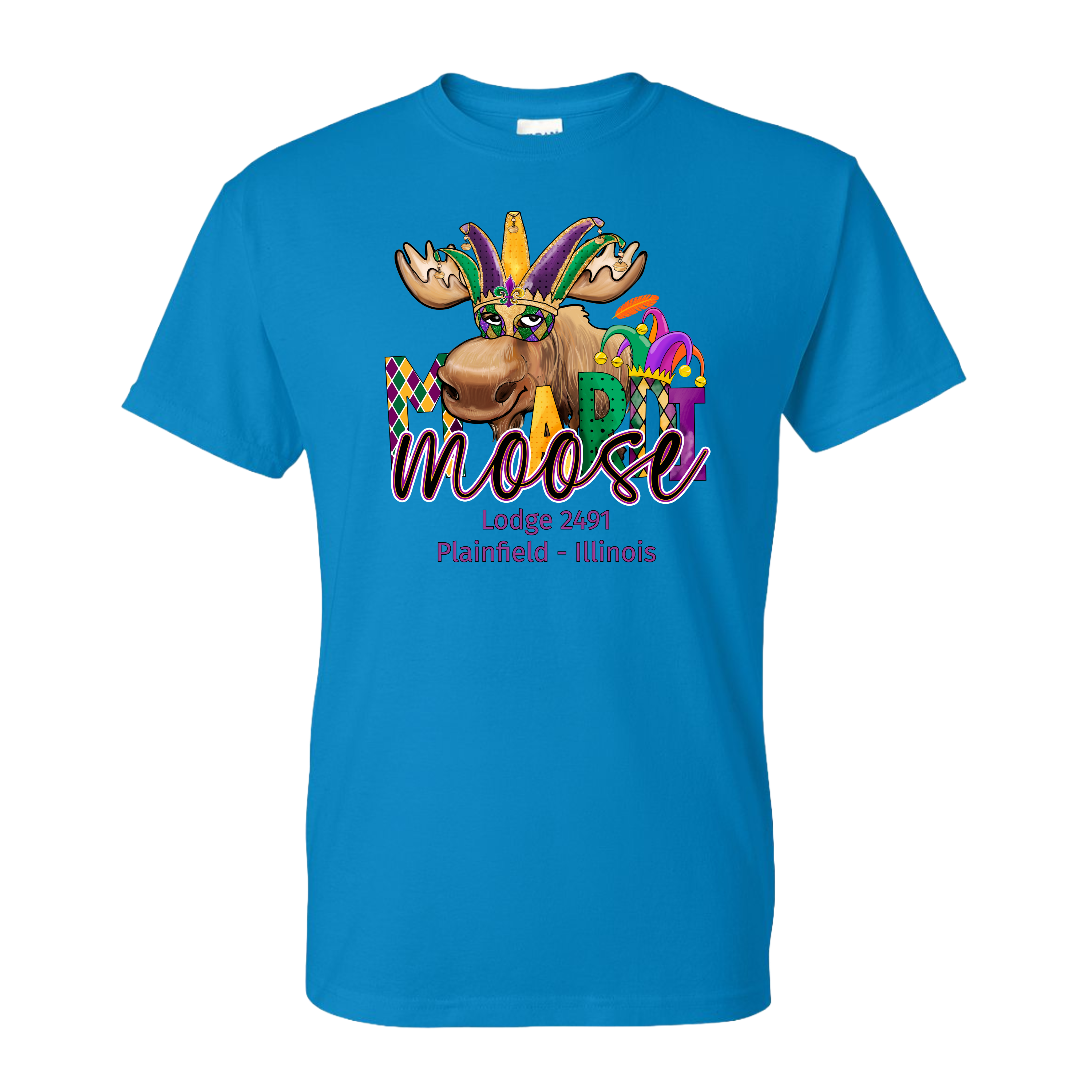 Lodge 2491 - Mardi Moose T-Shirt