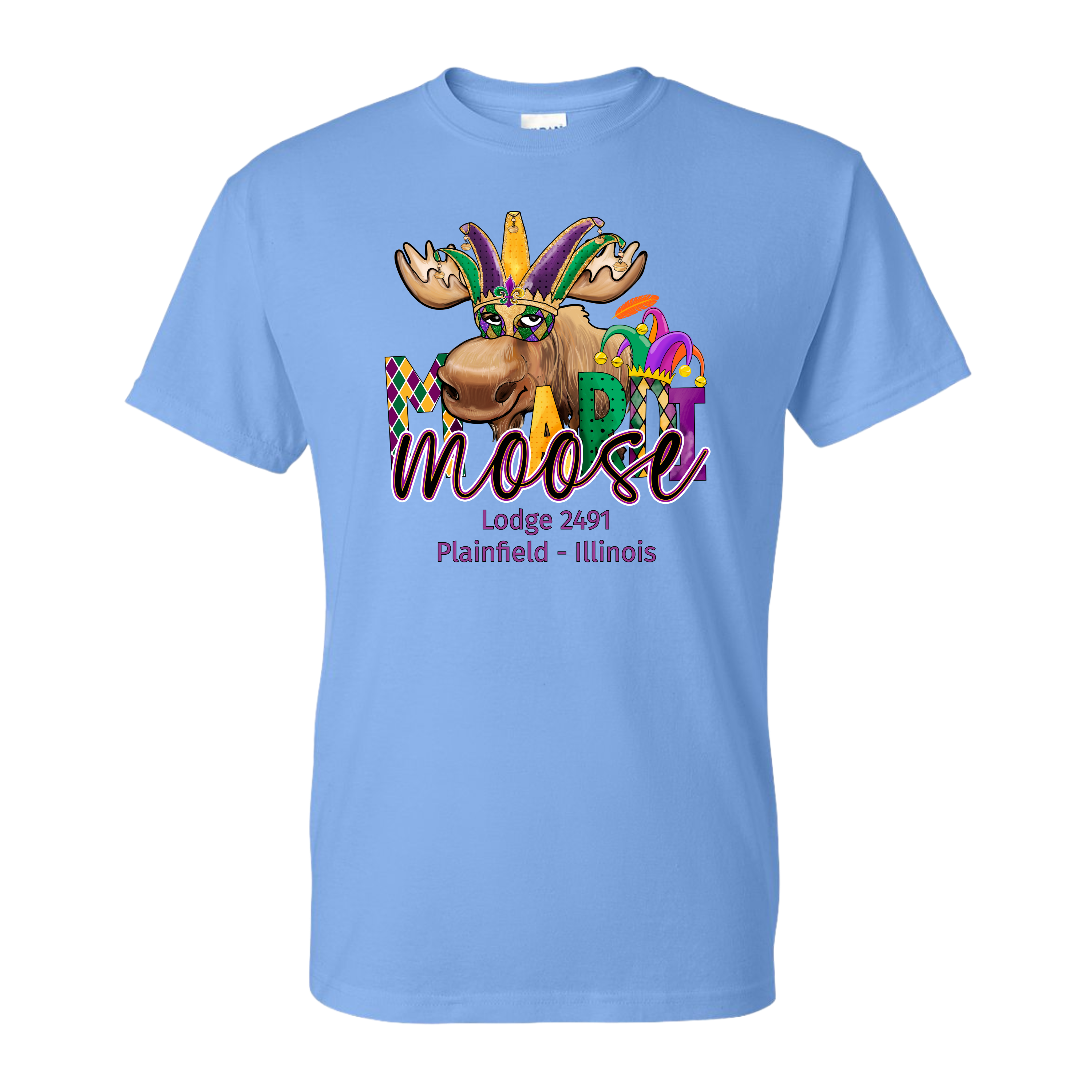 Lodge 2491 - Mardi Moose T-Shirt