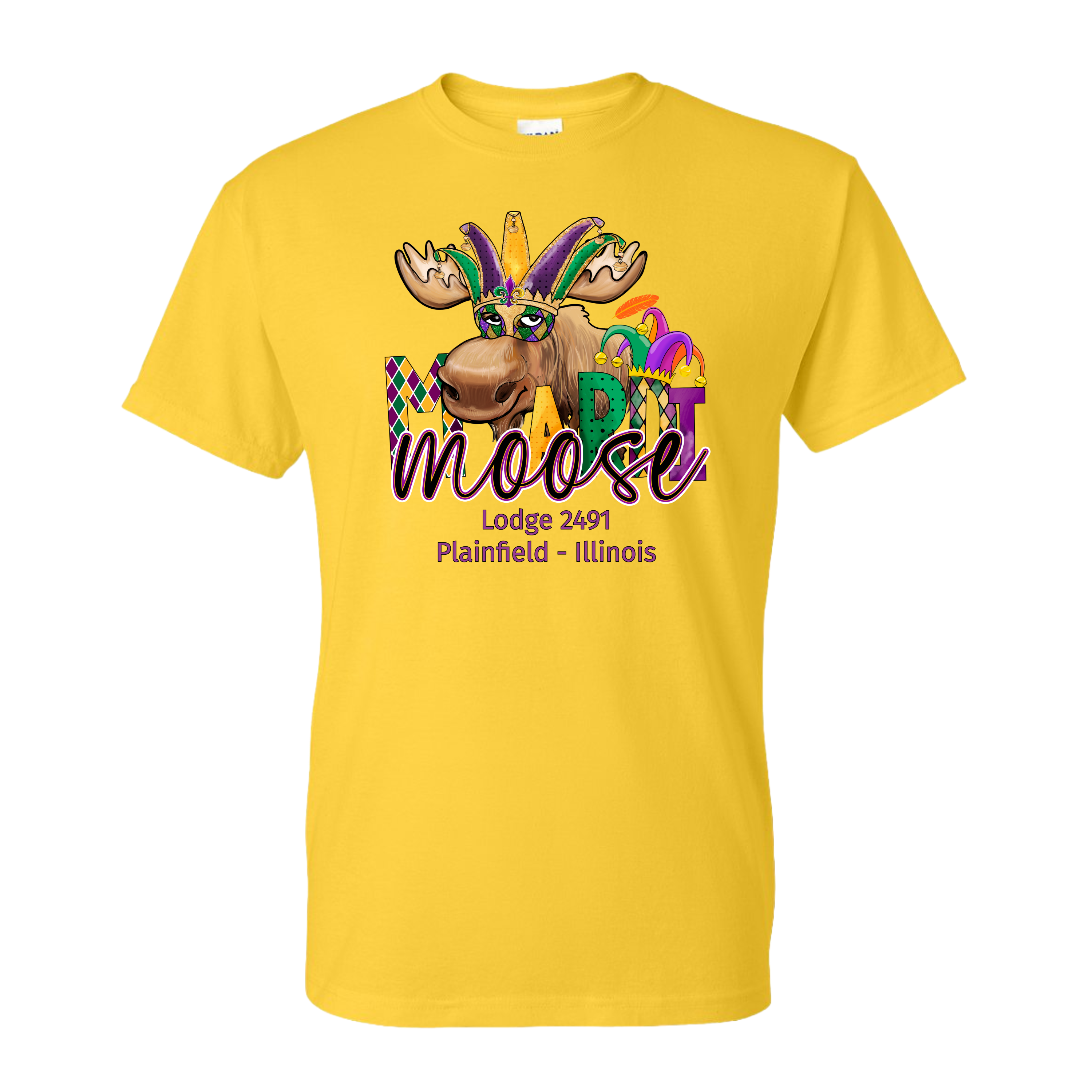 Lodge 2491 - Mardi Moose T-Shirt