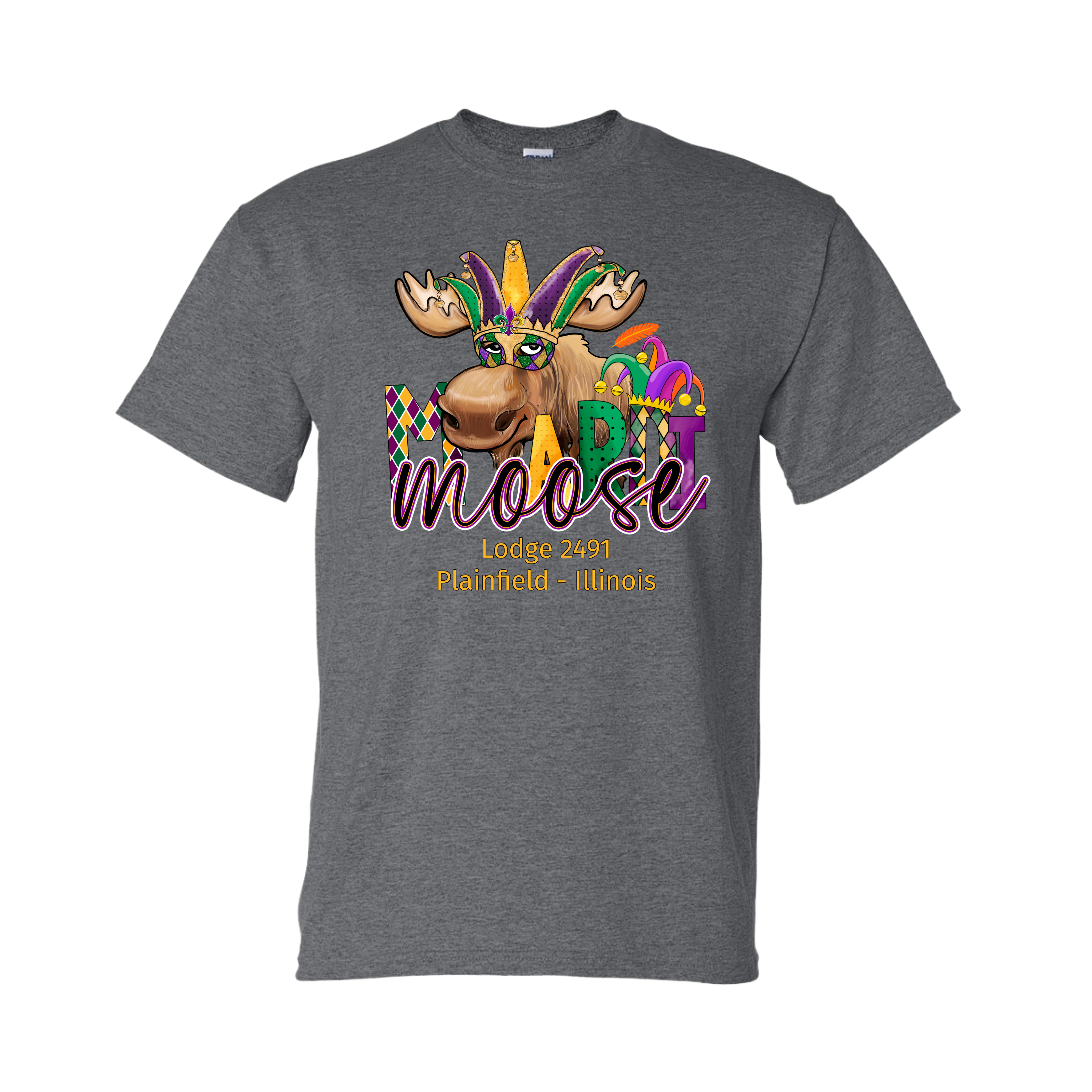 Lodge 2491 - Mardi Moose T-Shirt