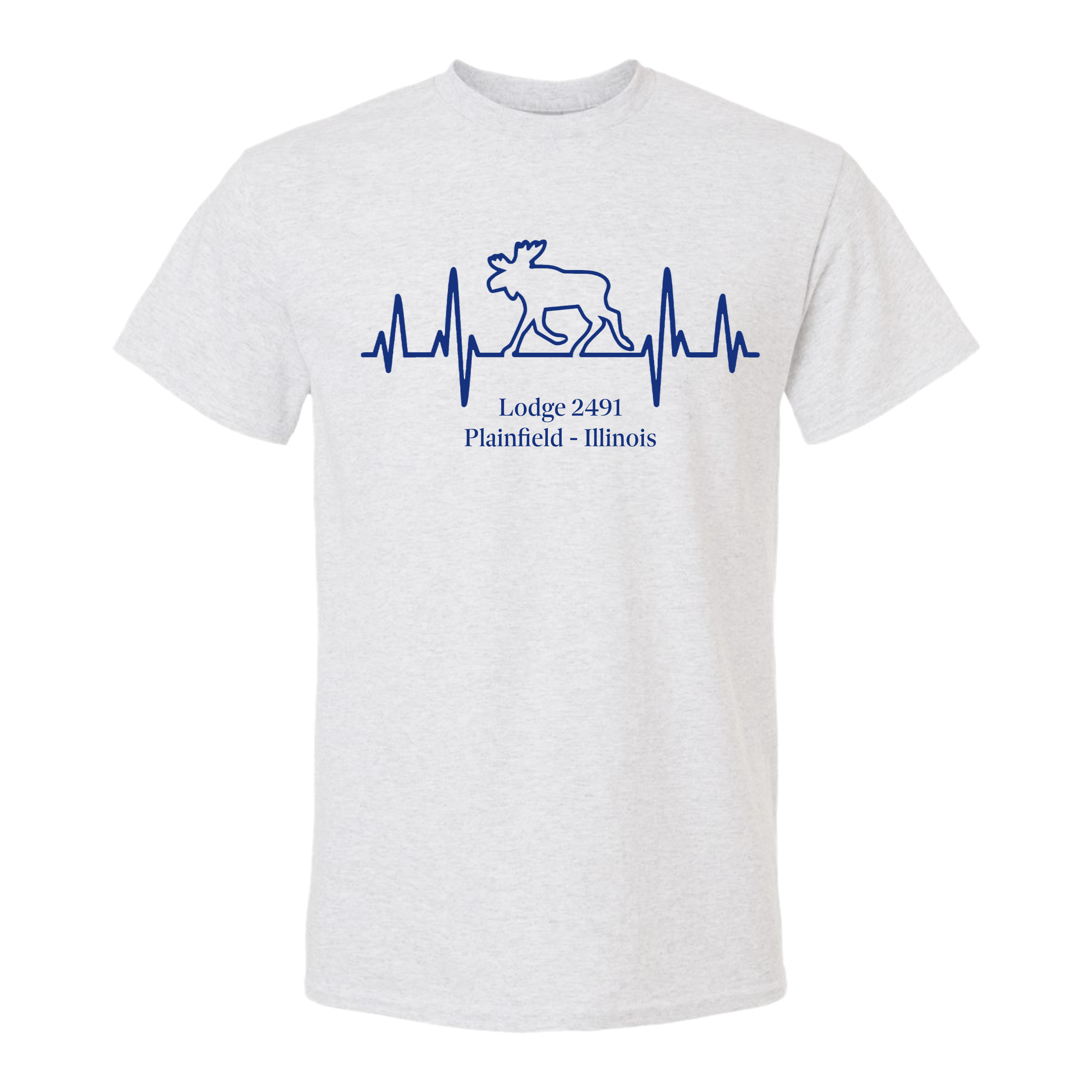 Lodge 2491 - Moose Heartbeat T-Shirt