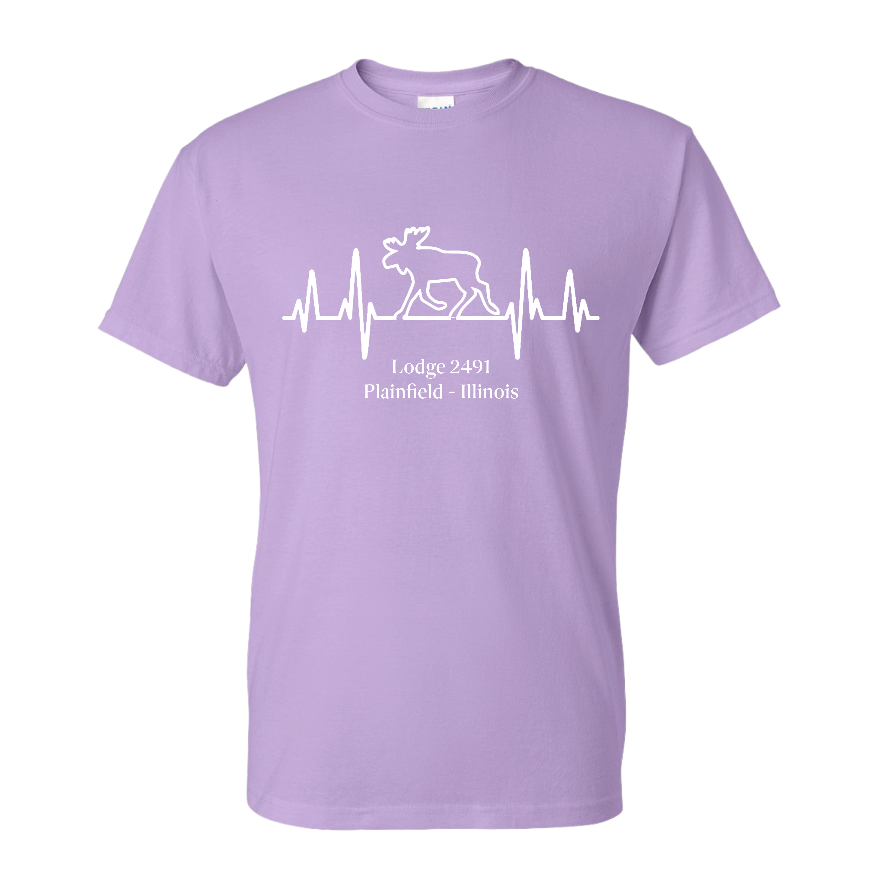 Lodge 2491 - Moose Heartbeat T-Shirt