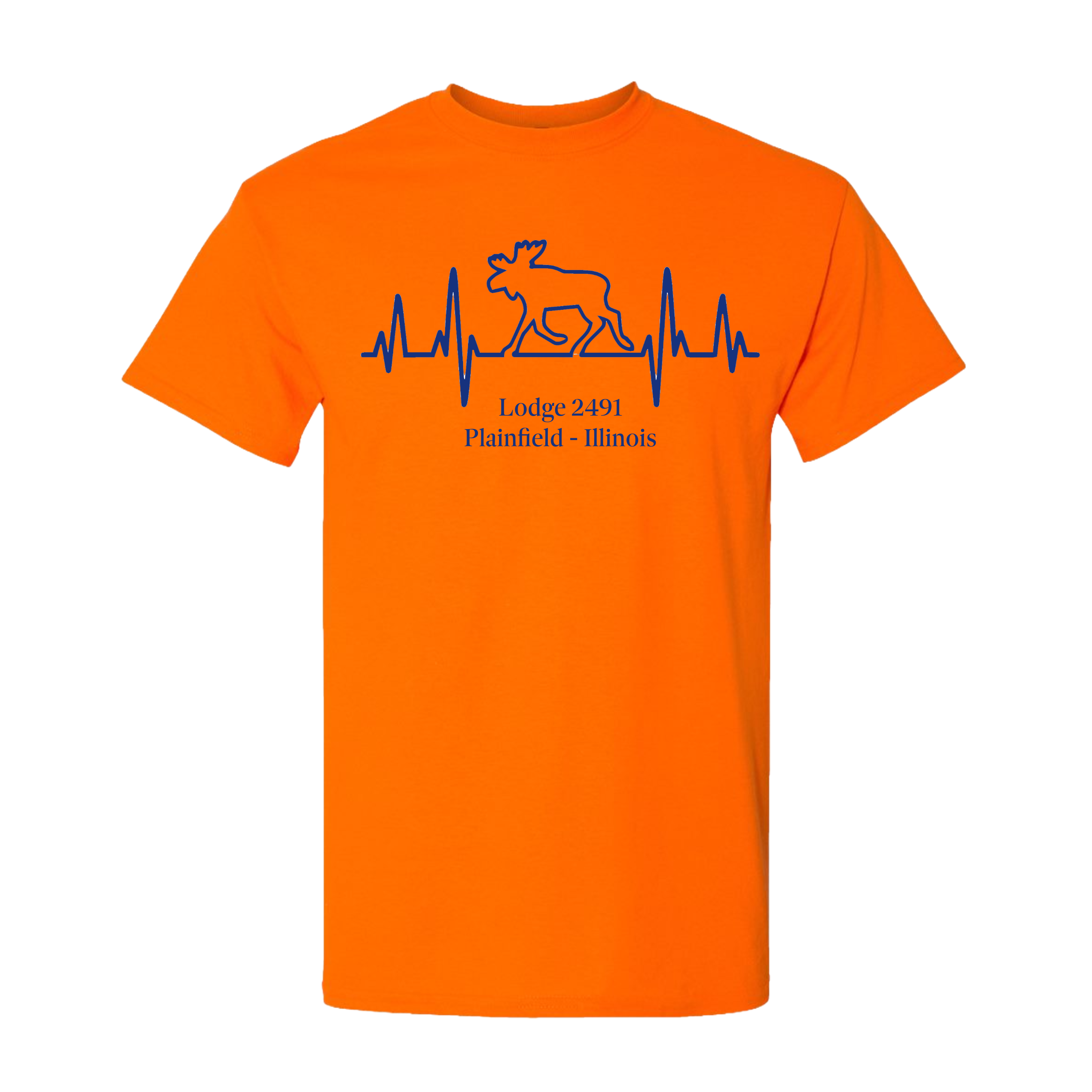 Lodge 2491 - Moose Heartbeat T-Shirt
