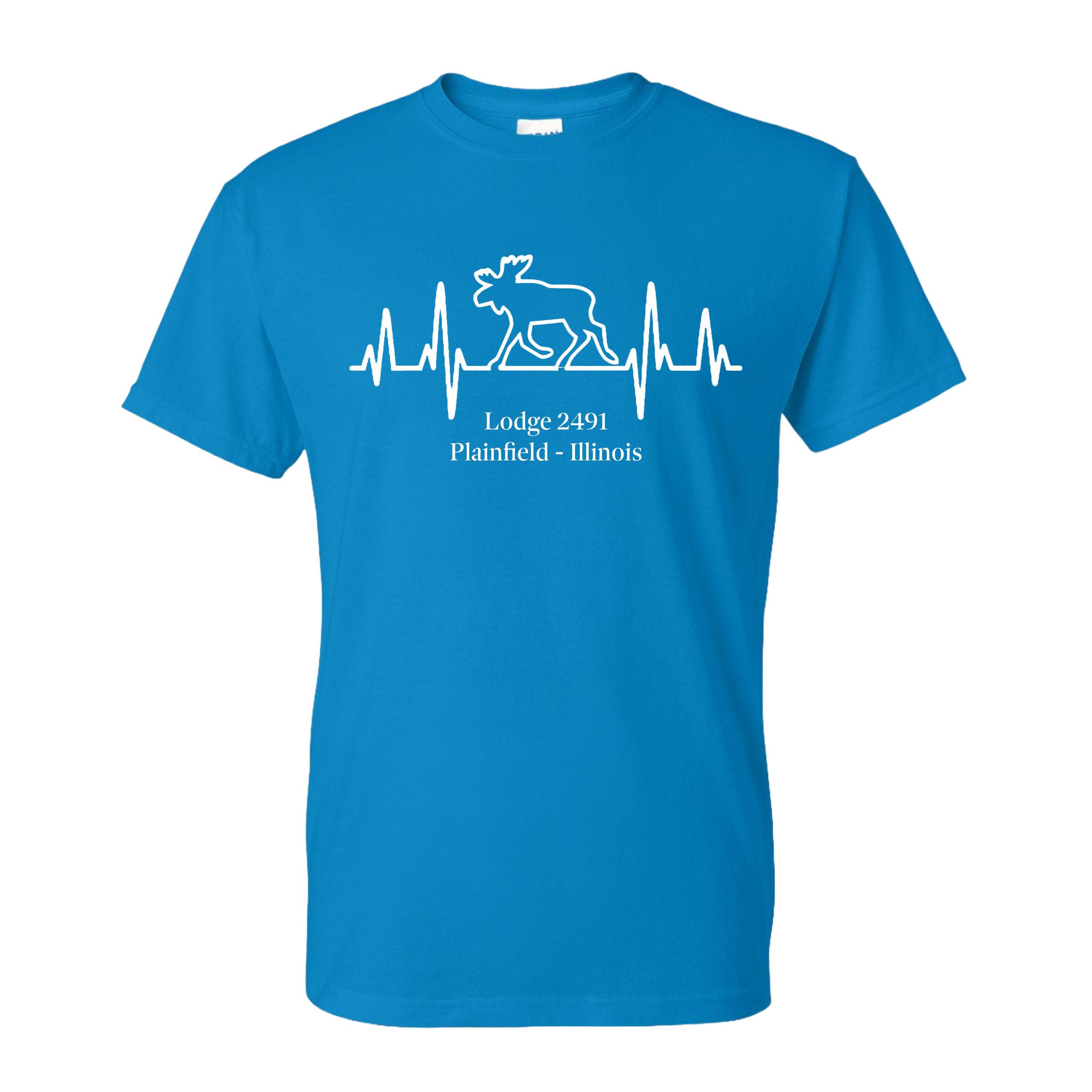 Lodge 2491 - Moose Heartbeat T-Shirt
