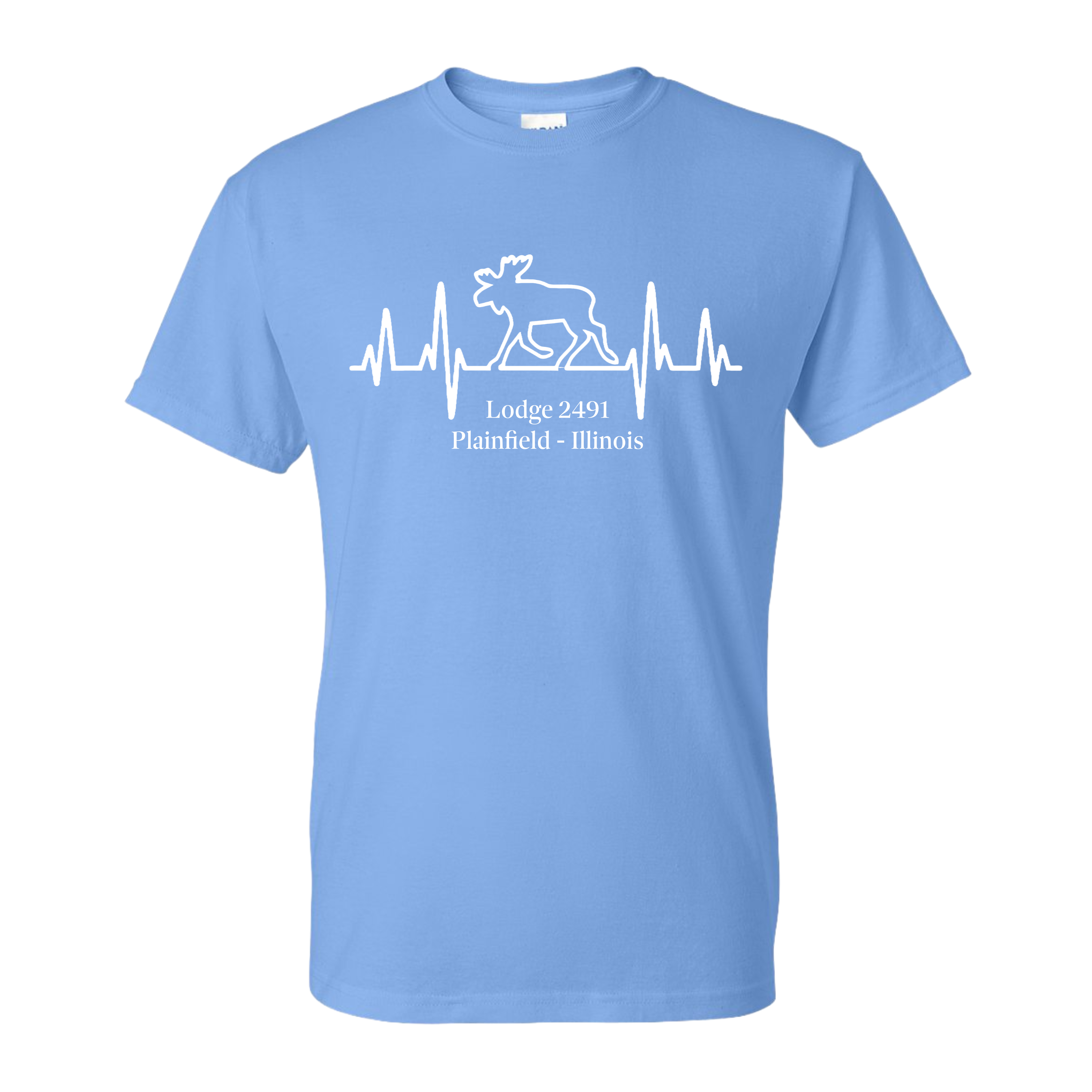 Lodge 2491 - Moose Heartbeat T-Shirt