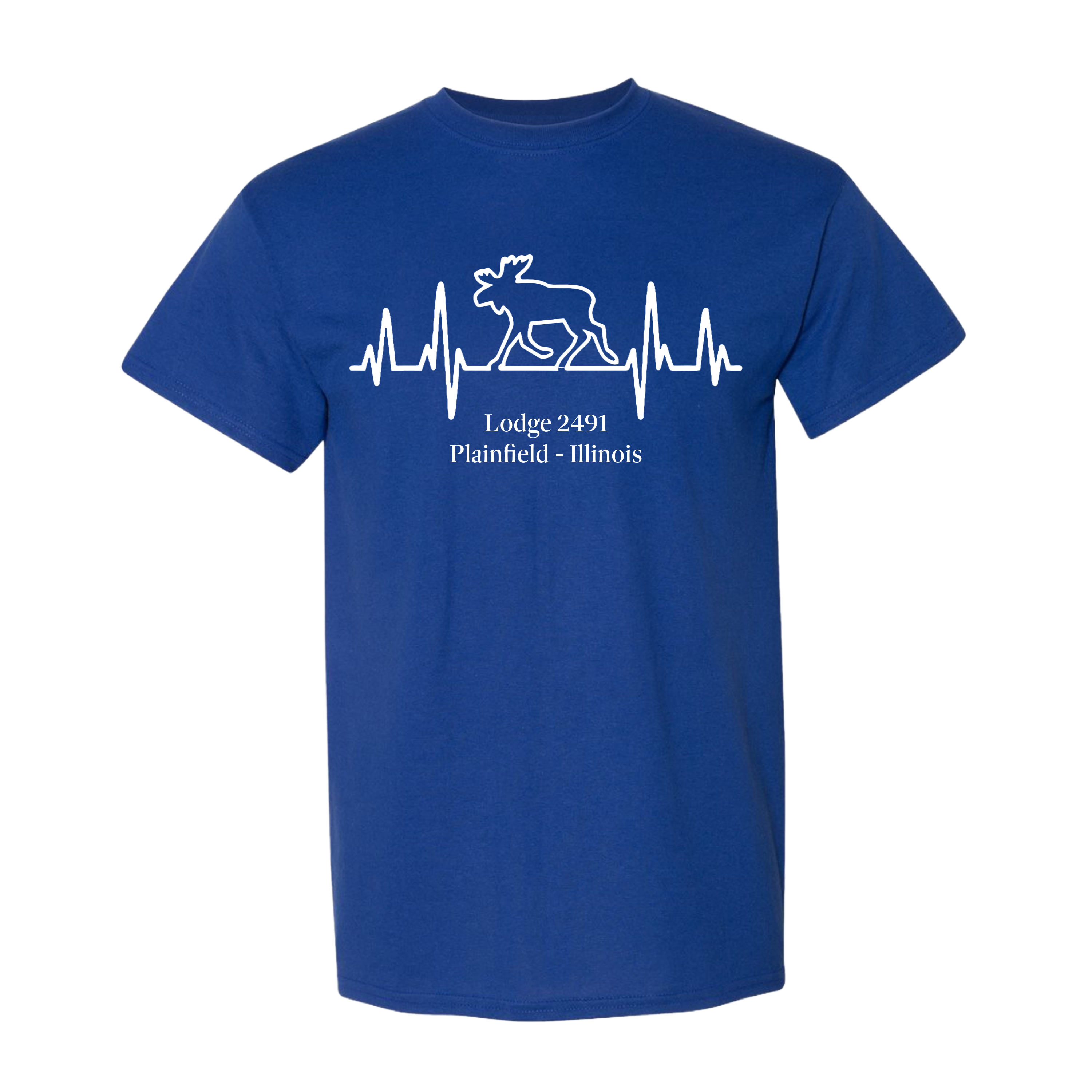 Lodge 2491 - Moose Heartbeat T-Shirt