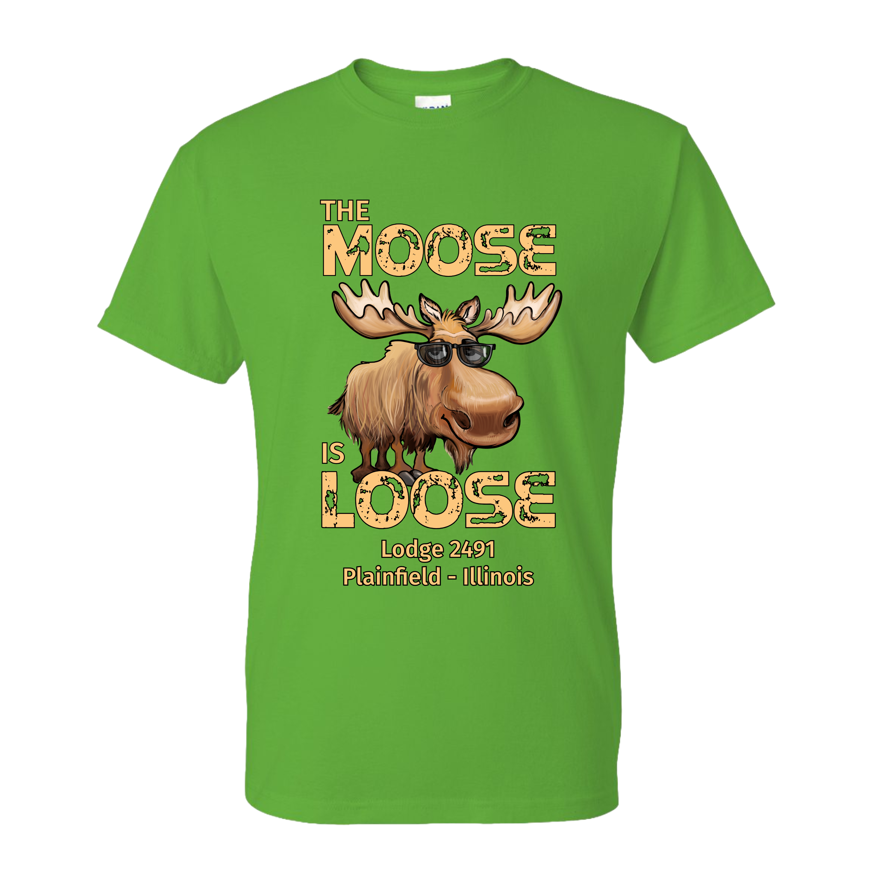 Lodge 2491 - Moose Is Loose T-Shirt