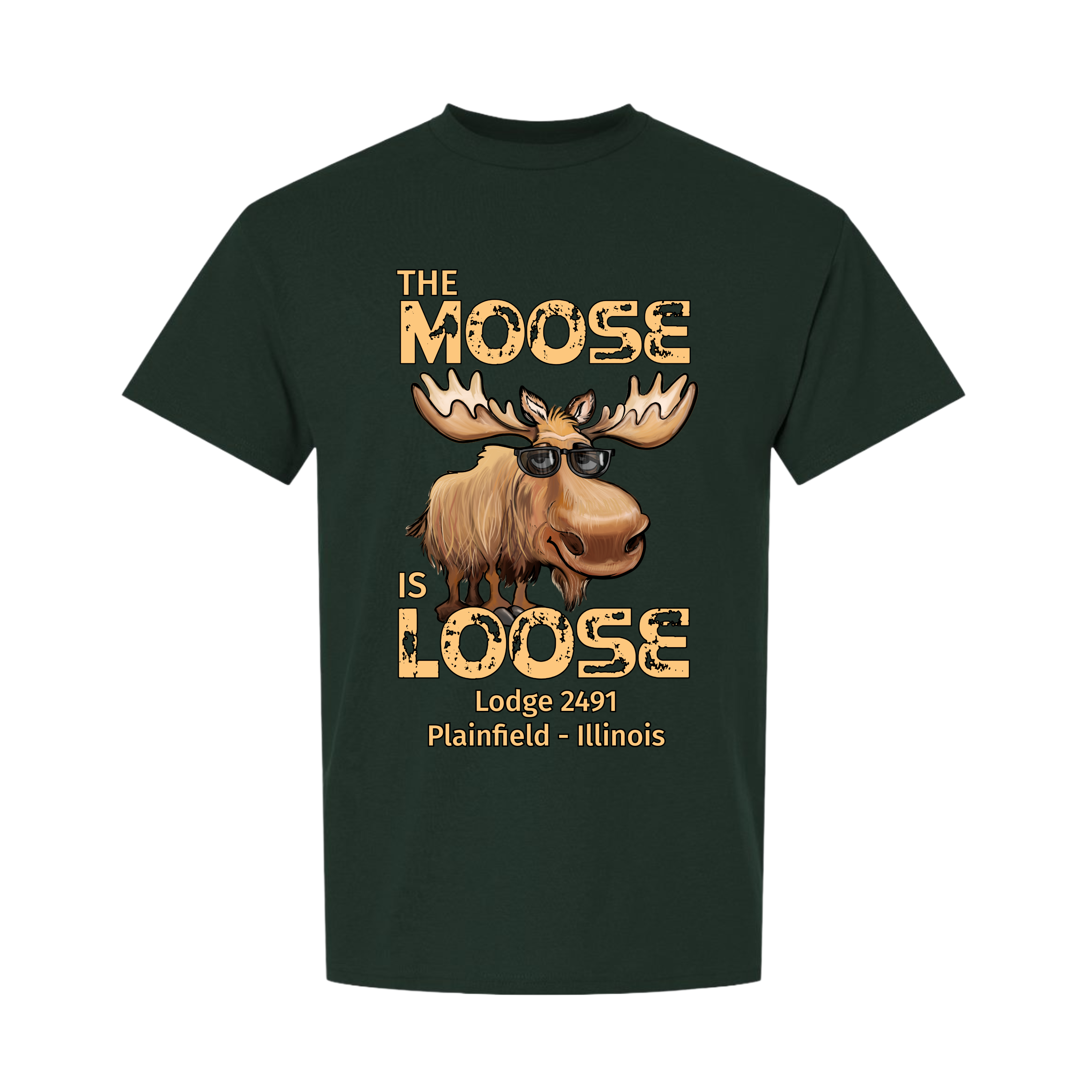 Lodge 2491 - Moose Is Loose T-Shirt