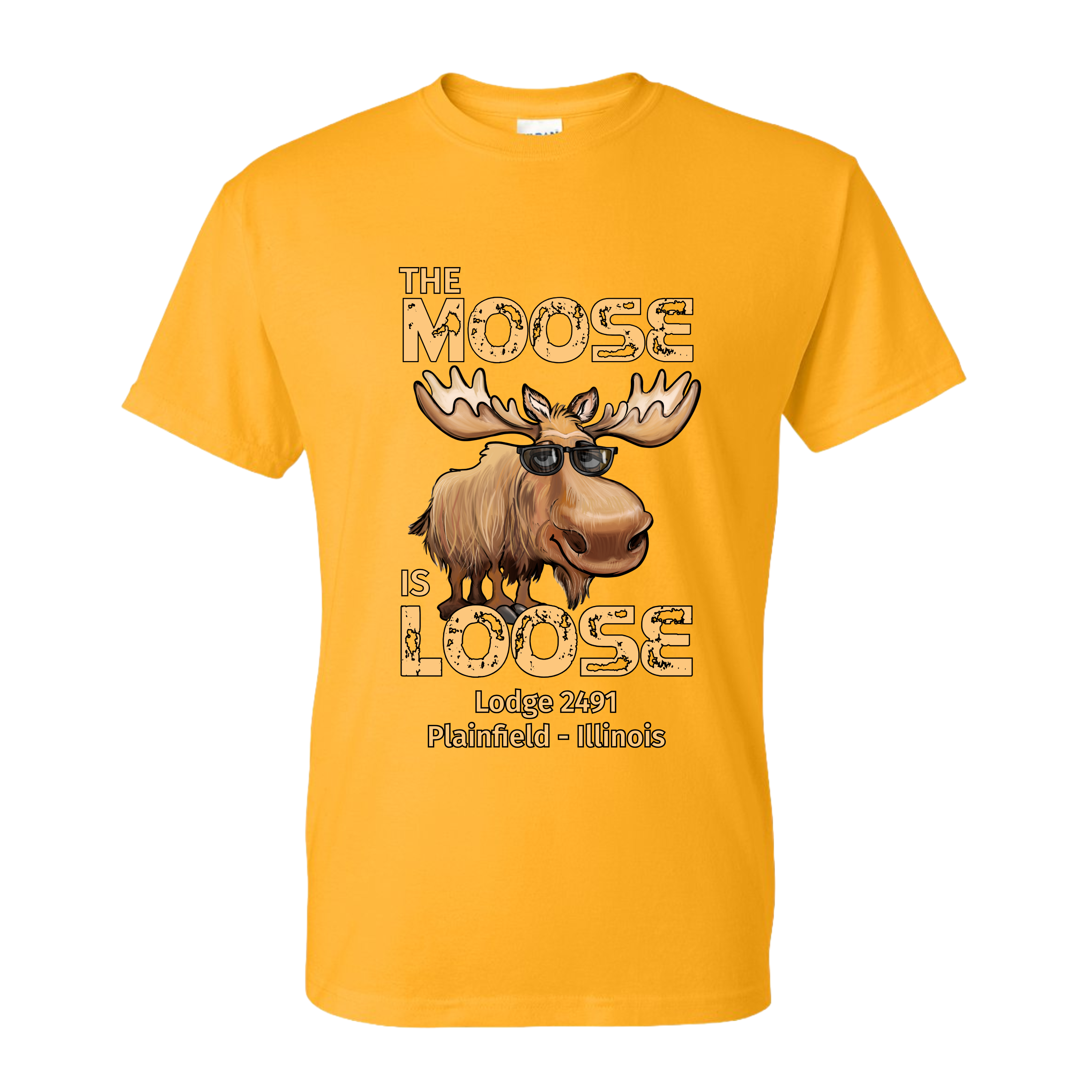 Lodge 2491 - Moose Is Loose T-Shirt