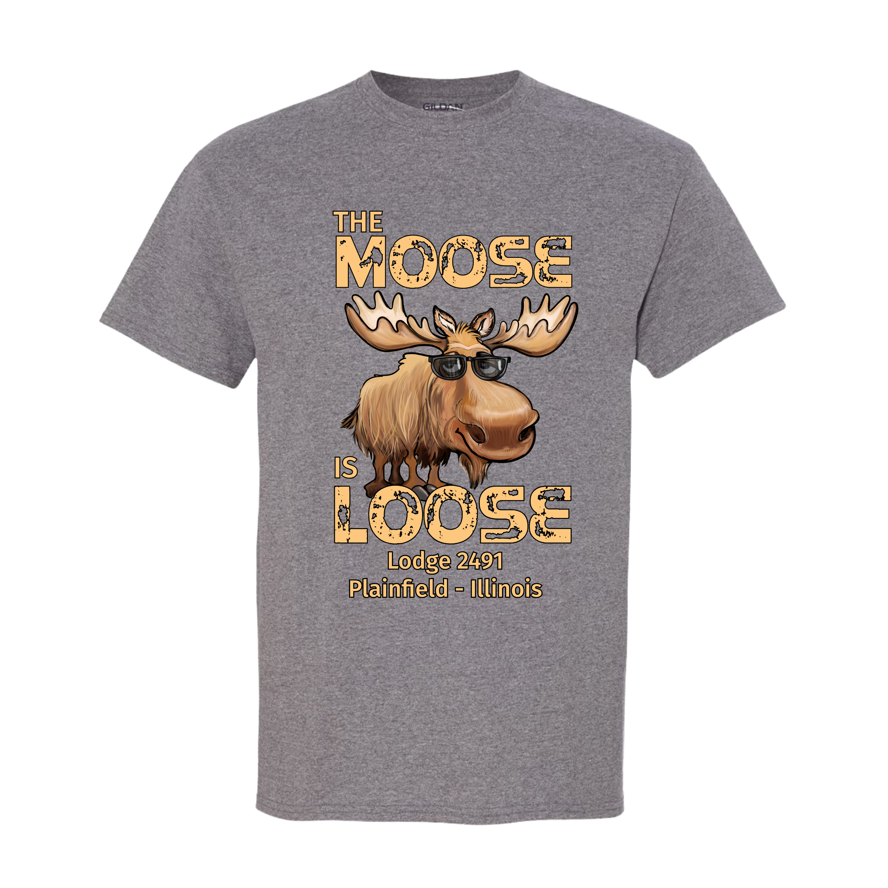 Lodge 2491 - Moose Is Loose T-Shirt