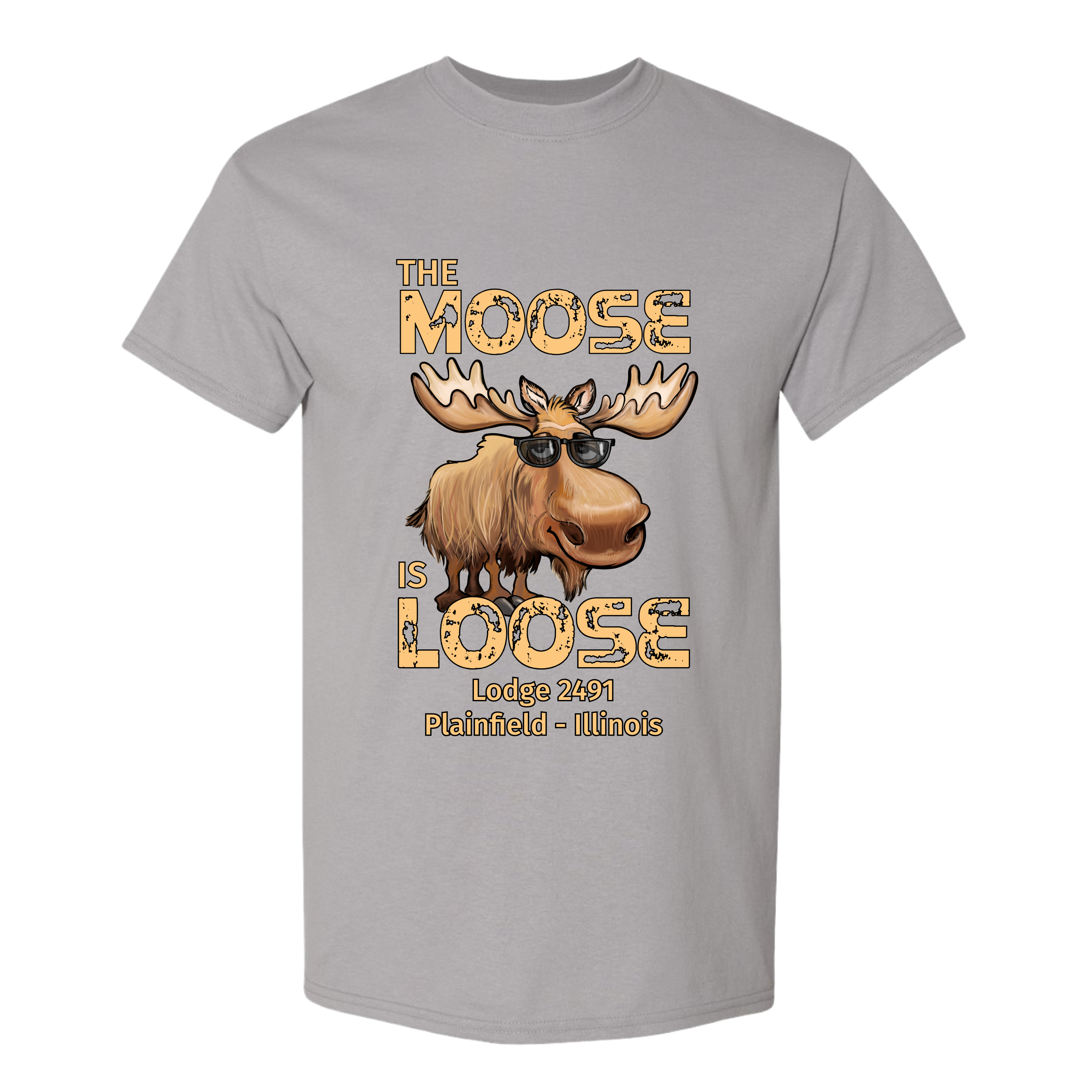 Lodge 2491 - Moose Is Loose T-Shirt